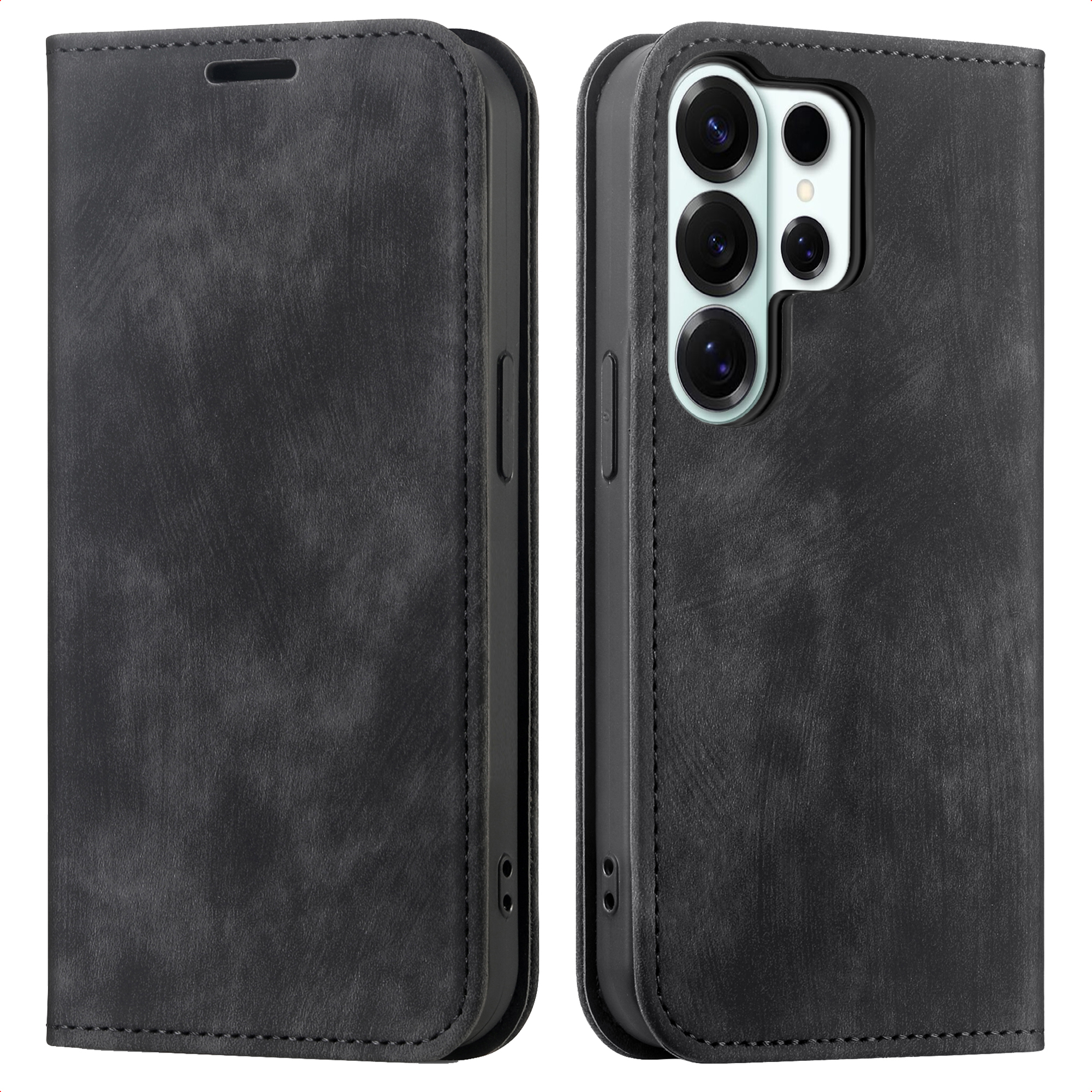 imoshion Slim Bookcase voor de Samsung Galaxy S26 Ultra - Zwart