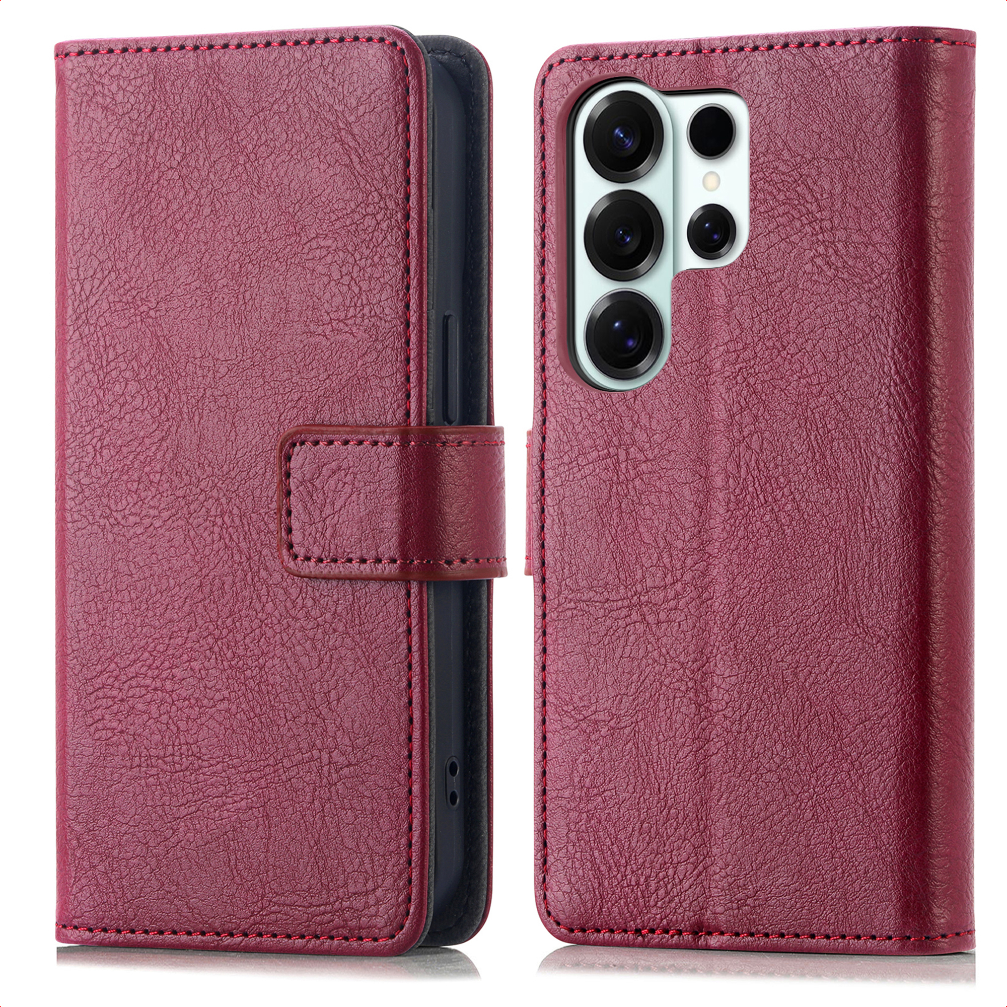 imoshion Luxe Bookcase voor de Samsung Galaxy S26 Ultra - Bordeaux