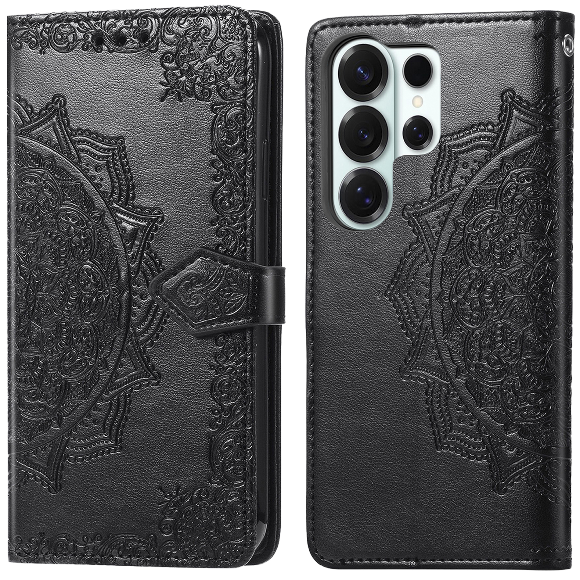 imoshion Mandala Bookcase voor de Samsung Galaxy S26 Ultra - Zwart