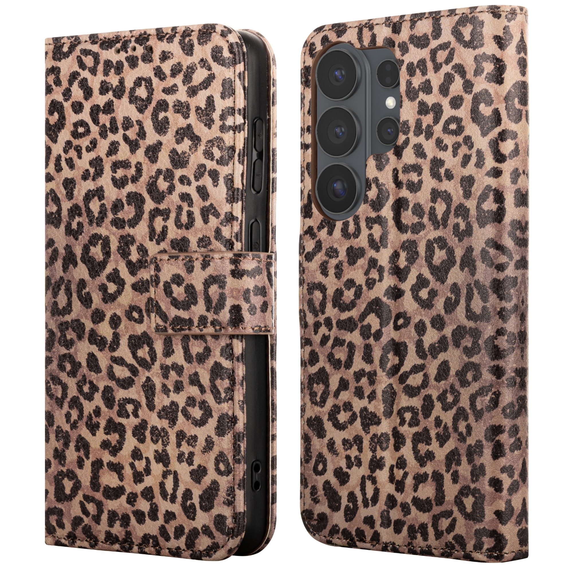 imoshion Design Bookcase voor de Samsung Galaxy S26 Ultra - Leopard Mood