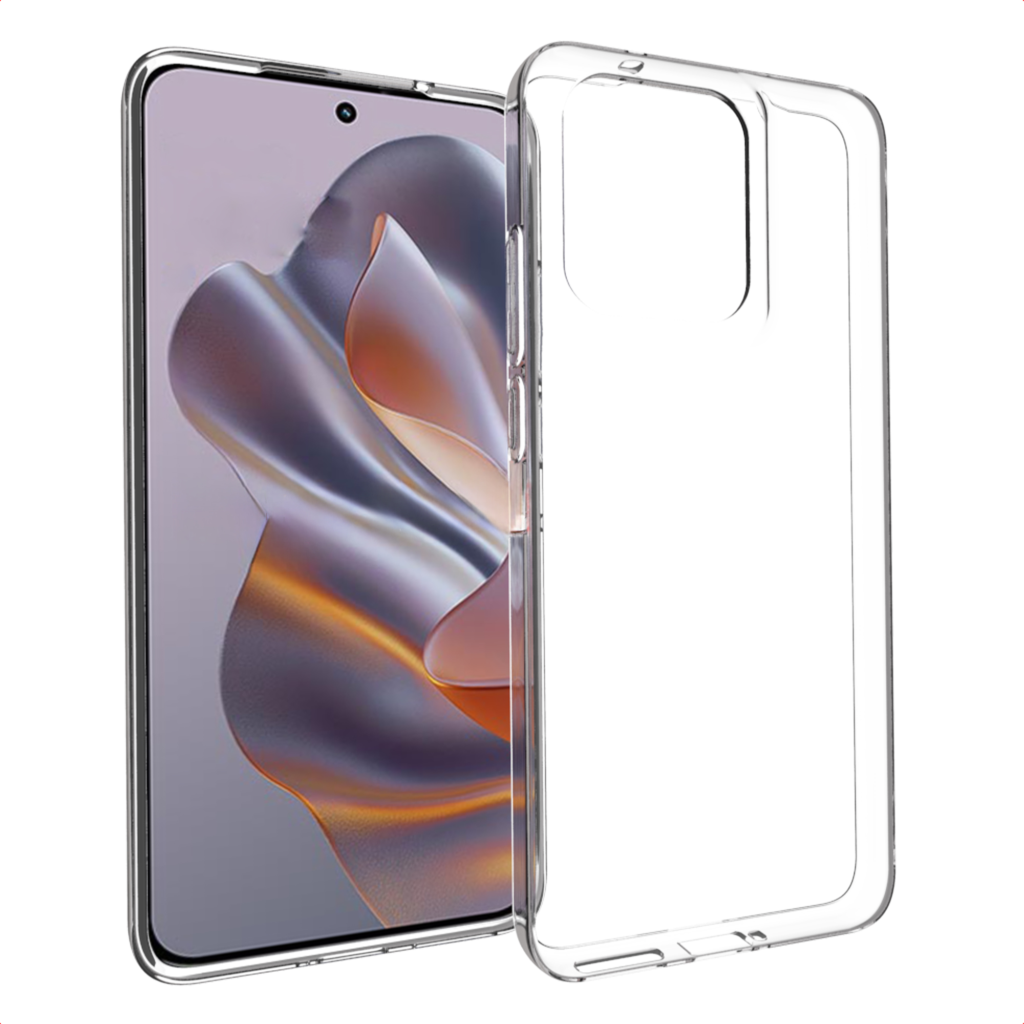 Accezz Coque Clear Motorola Thinkphone 25 / Edge 50 Neo / Edge 60 Neo - Transparent