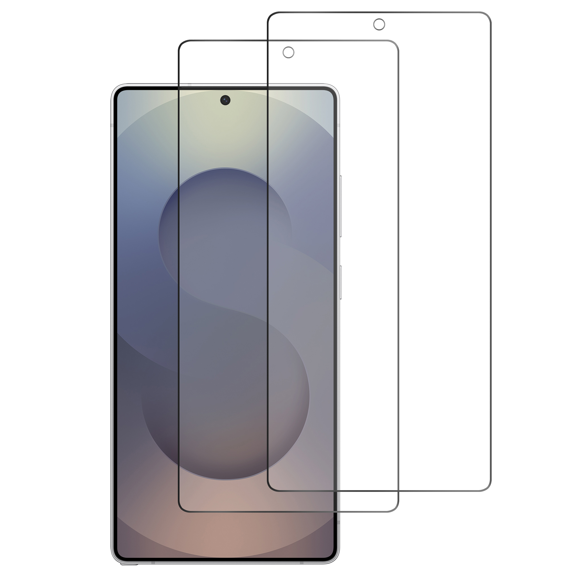 Accezz Protection d'écran en verre trempé 2-pack Samsung Galaxy S26