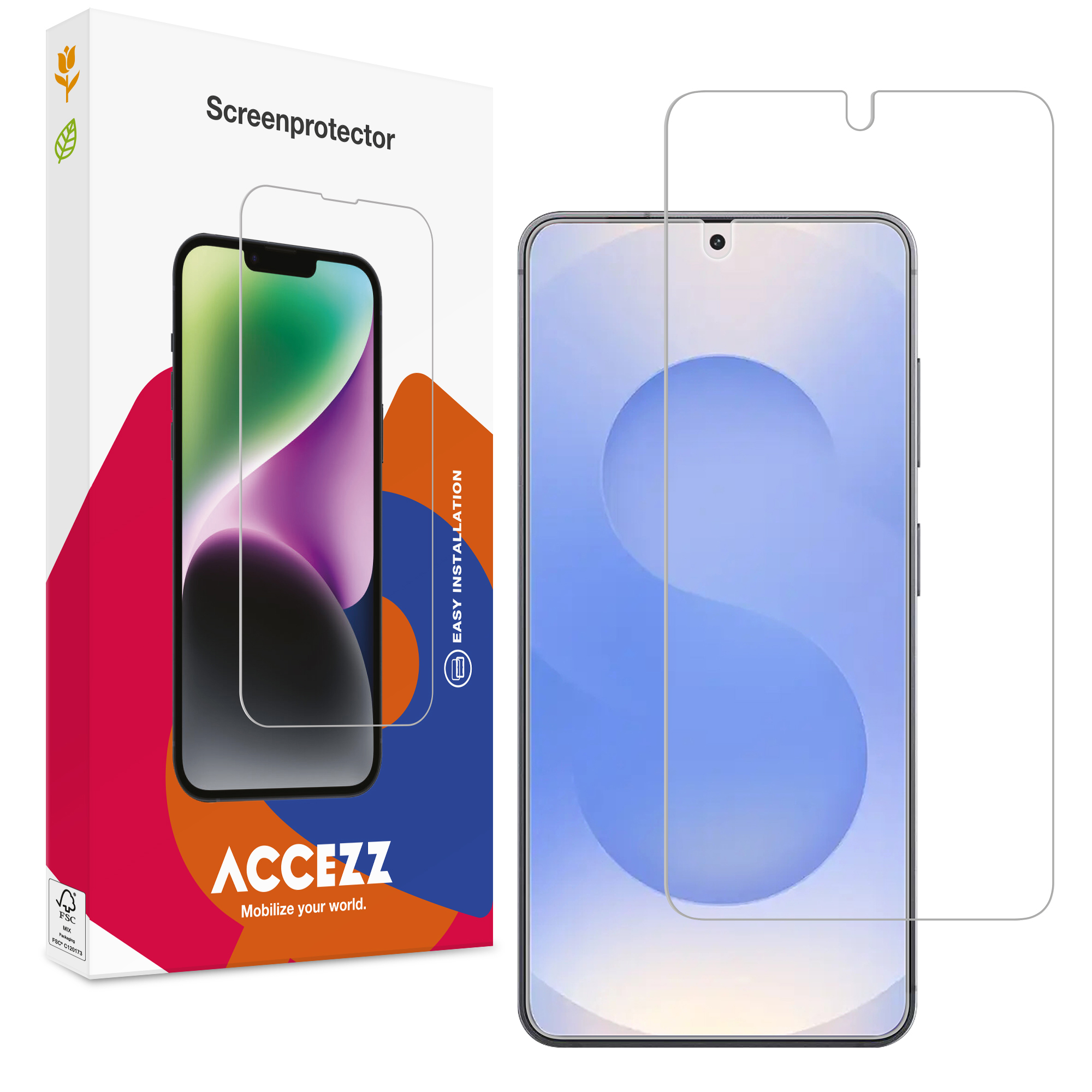 Accezz Gehard Glas Screenprotector voor de Samsung Galaxy S26