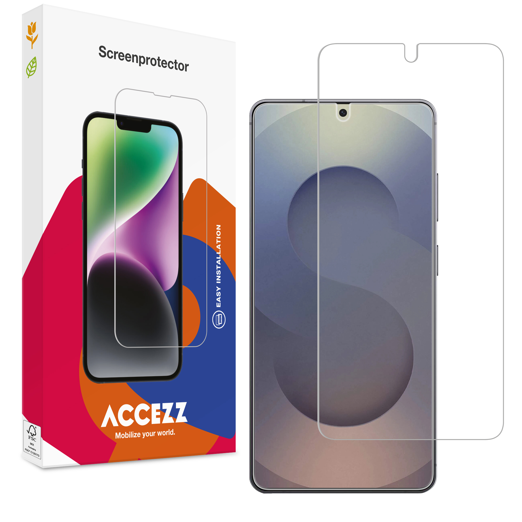 Accezz Gehard Glas Screenprotector voor de Samsung Galaxy S26 Ultra