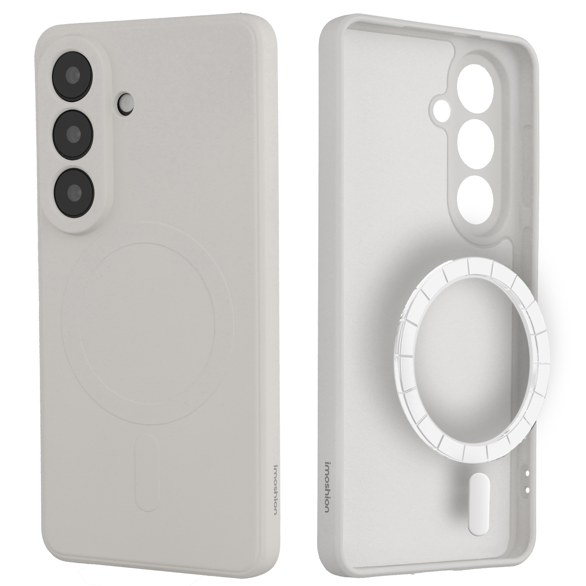 imoshion Coque Couleur avec MagSafe Samsung Galaxy S26 - Beige