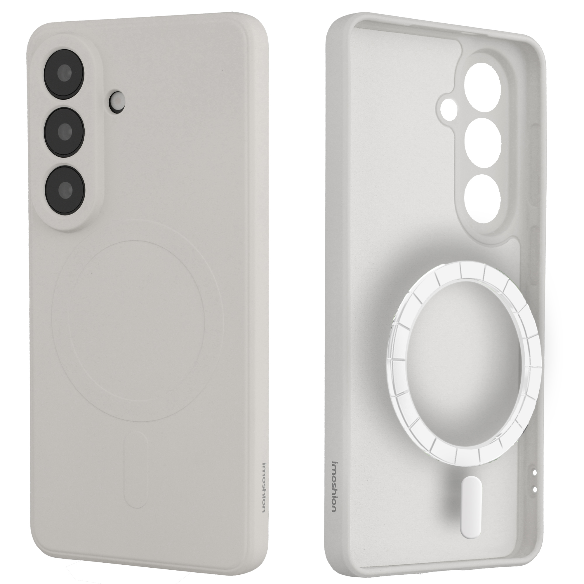 imoshion Coque Couleur avec MagSafe Samsung Galaxy S26 Plus - Beige