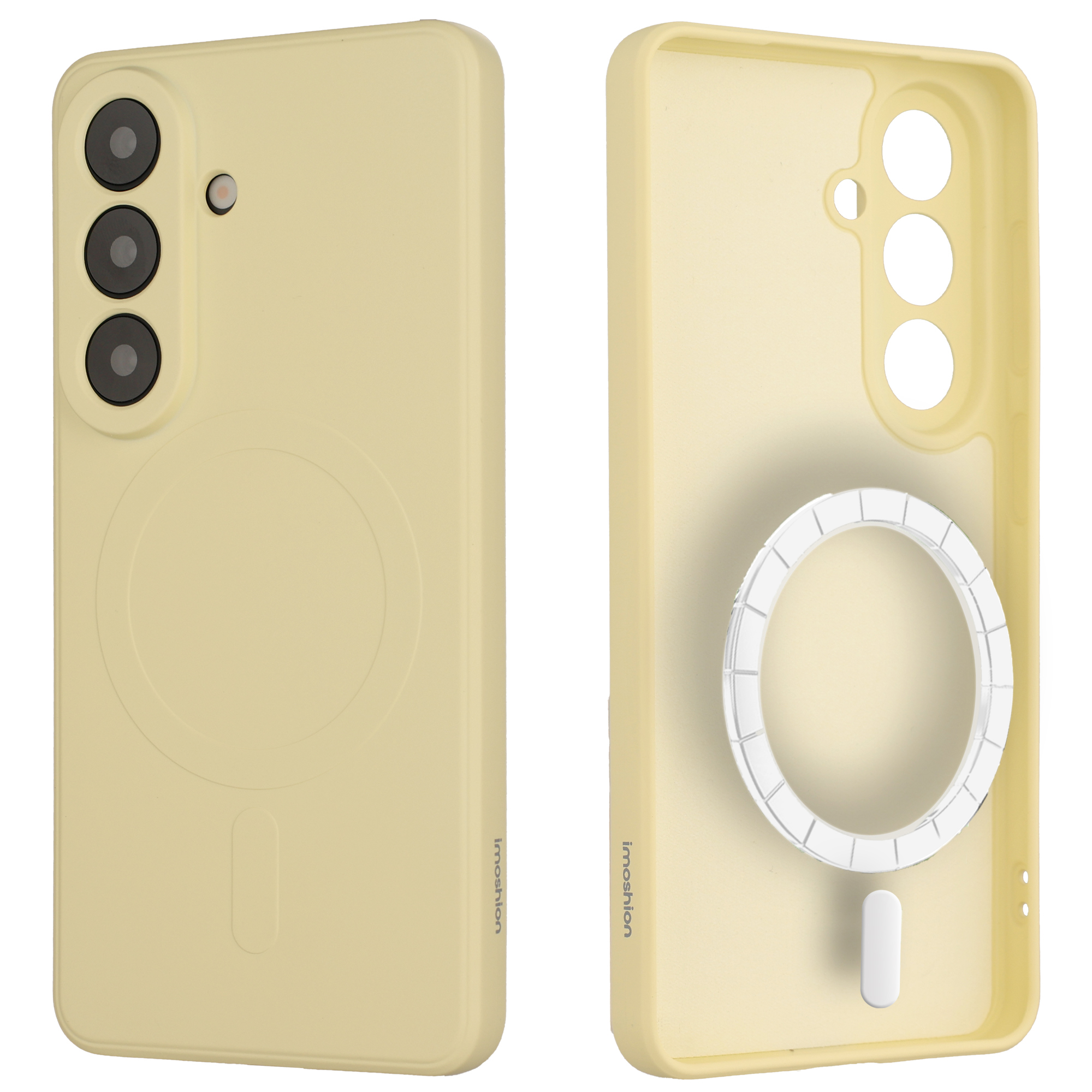 imoshion Coque Couleur avec MagSafe Samsung Galaxy S26 Plus - Vanilla