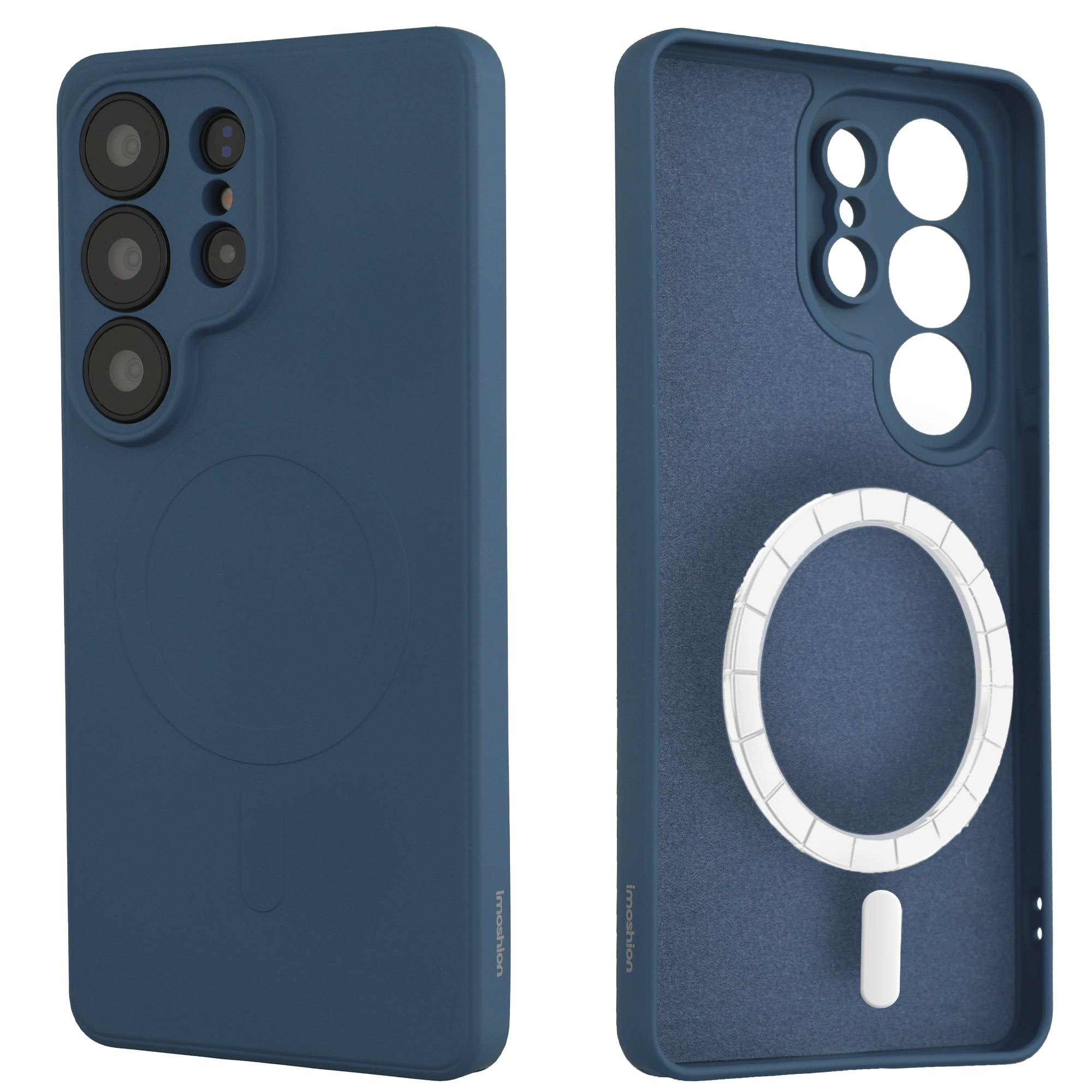 imoshion Coque Couleur avec MagSafe Samsung Galaxy S26 Ultra - Bleu foncé