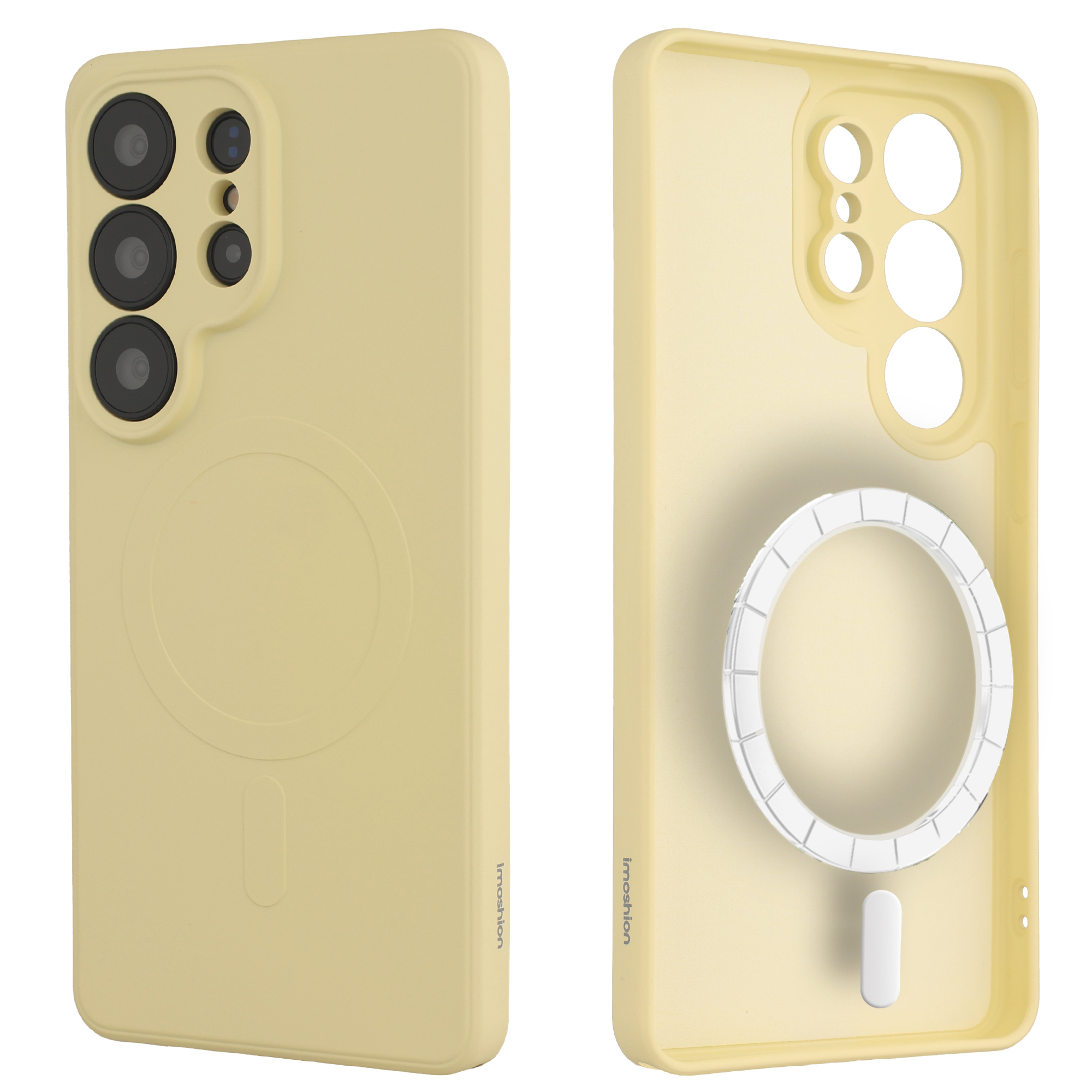imoshion Coque Couleur avec MagSafe Samsung Galaxy S26 Ultra - Vanilla