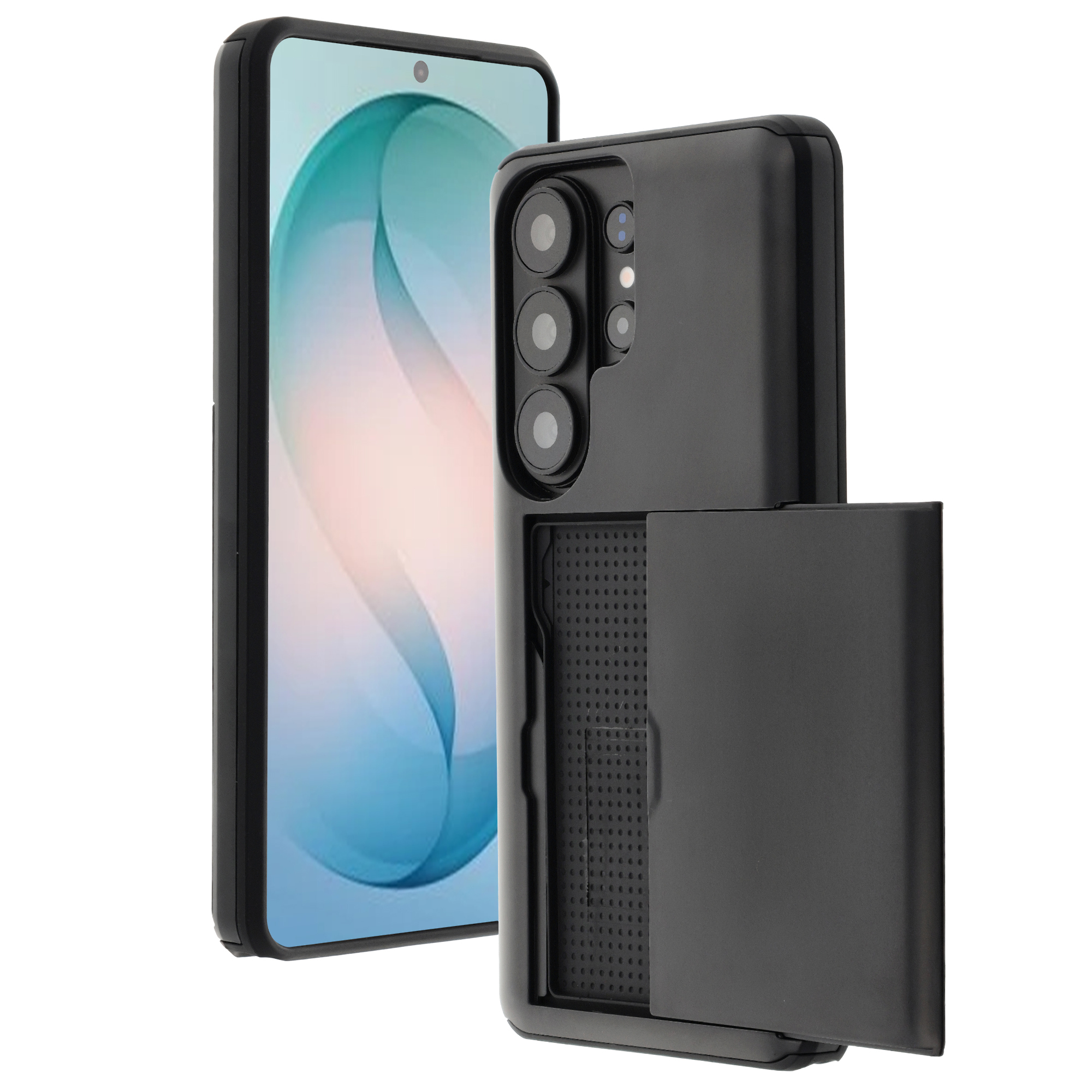 imoshion Coque arrière avec porte-cartes Samsung Galaxy S26 Ultra - Noir