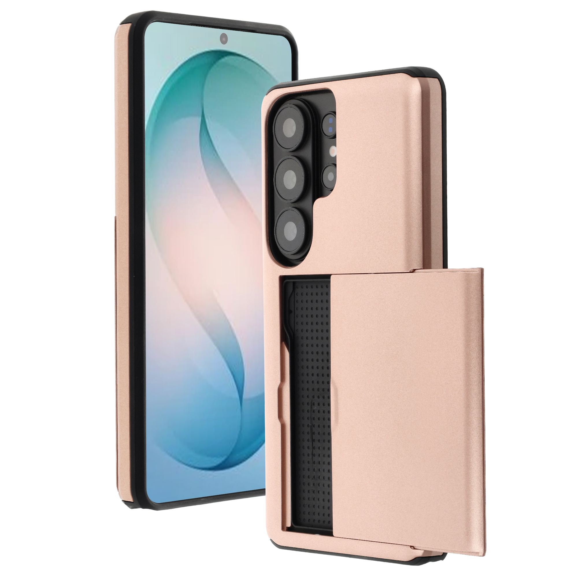 imoshion Coque arrière avec porte-cartes Samsung Galaxy S26 Ultra - Rose Gold