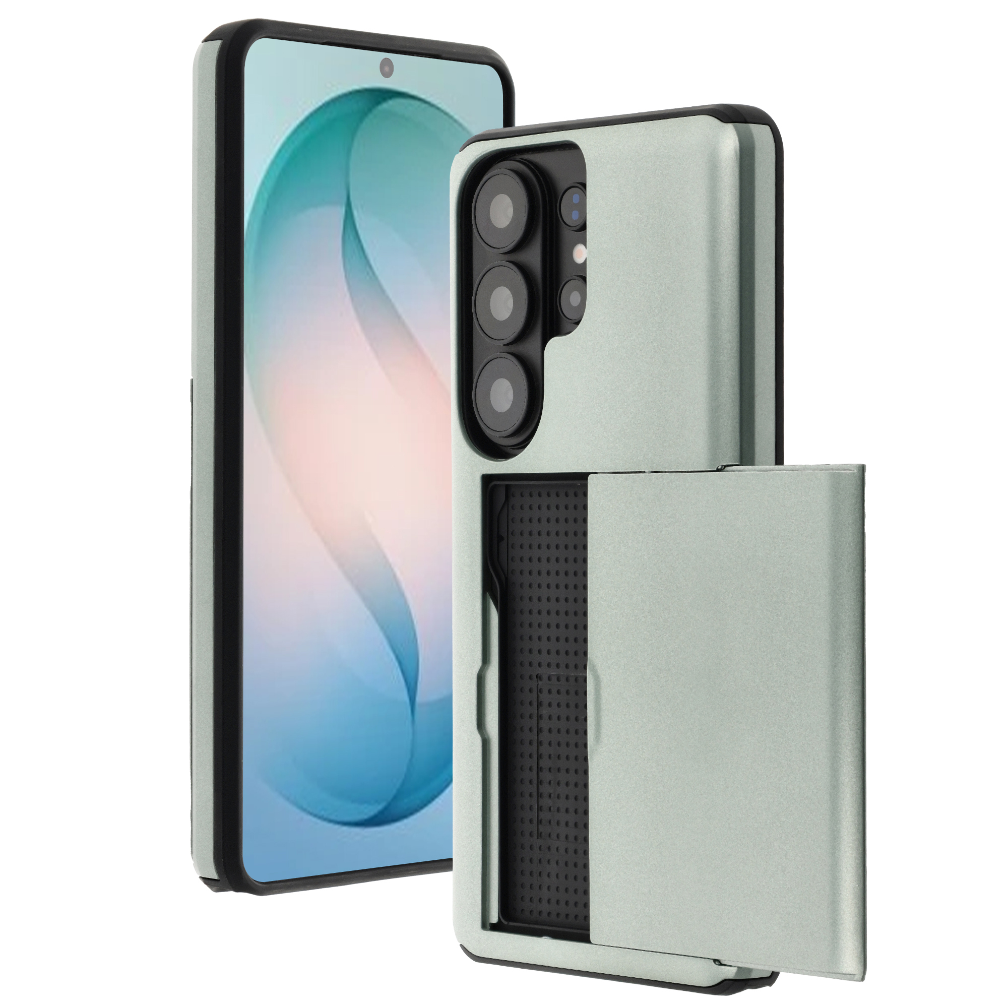 imoshion Coque arrière avec porte-cartes Samsung Galaxy S26 Ultra - Vert