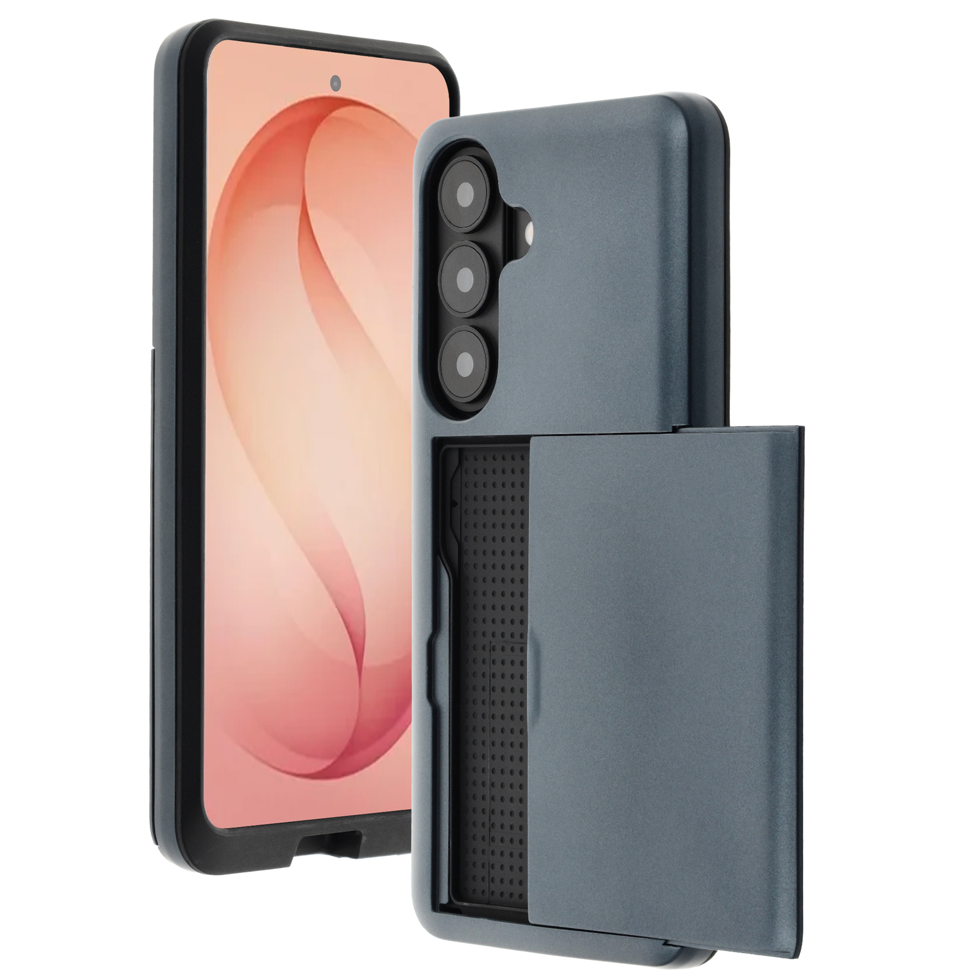 imoshion Coque arrière avec porte-cartes Samsung Galaxy S26 Plus - Bleu foncé