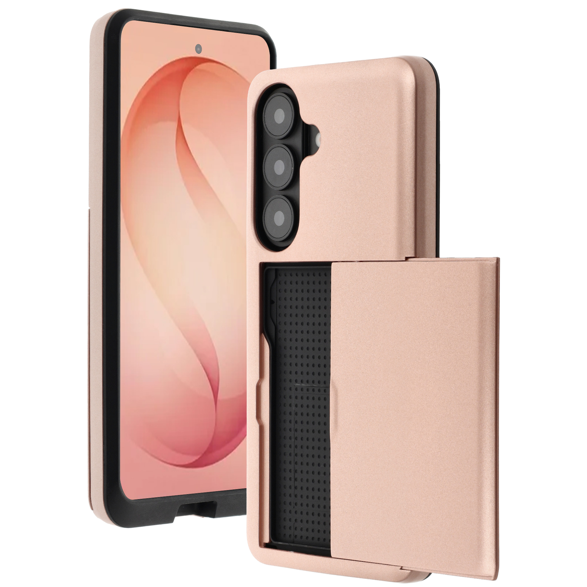 imoshion Coque arrière avec porte-cartes Samsung Galaxy S26 Plus - Rose Gold