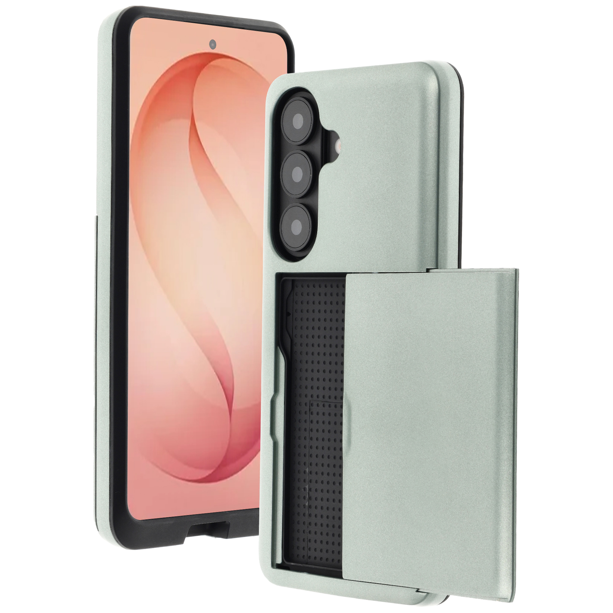imoshion Coque arrière avec porte-cartes Samsung Galaxy S26 Plus - Vert