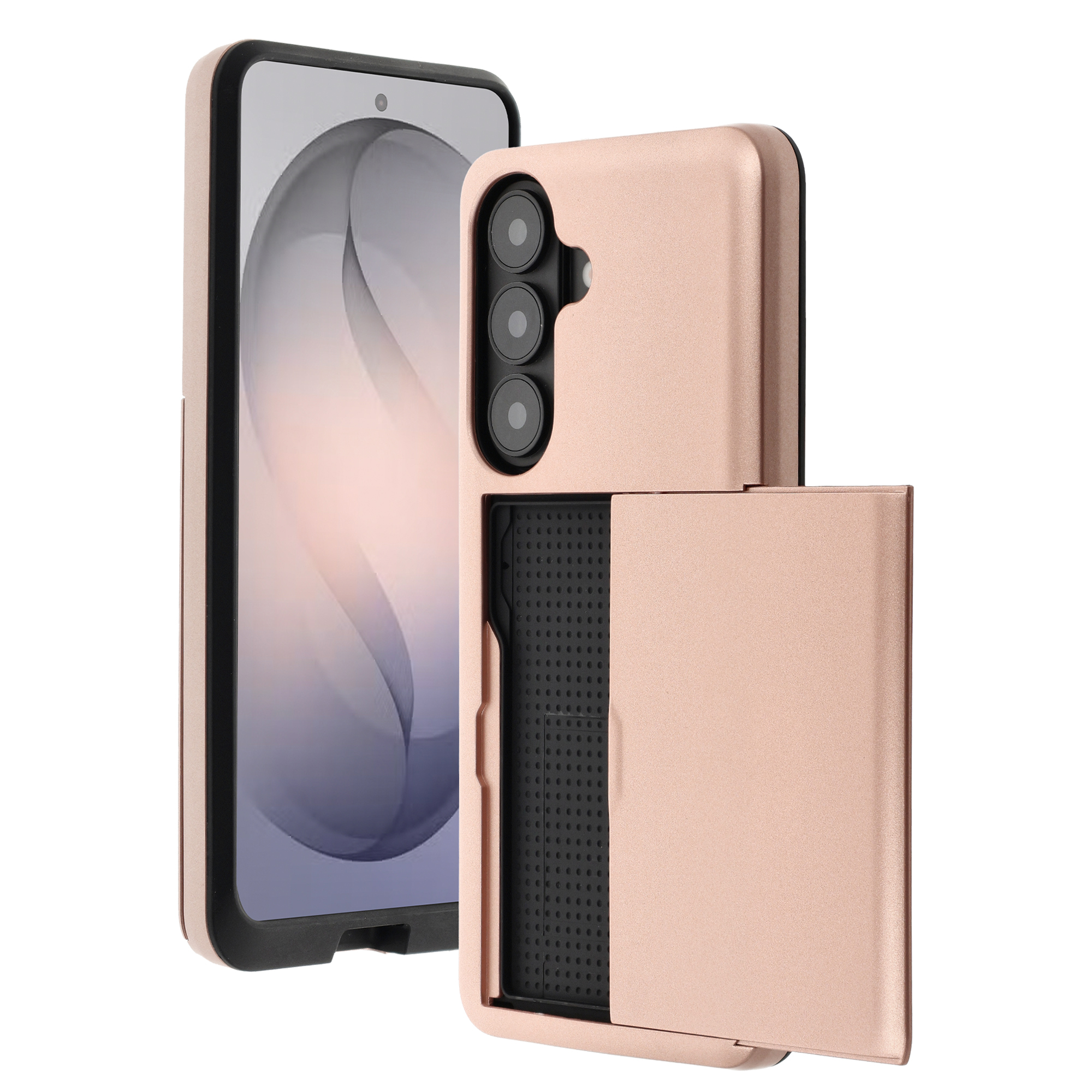 imoshion Backcover met pasjeshouder voor de Samsung Galaxy S26 - Rose Gold