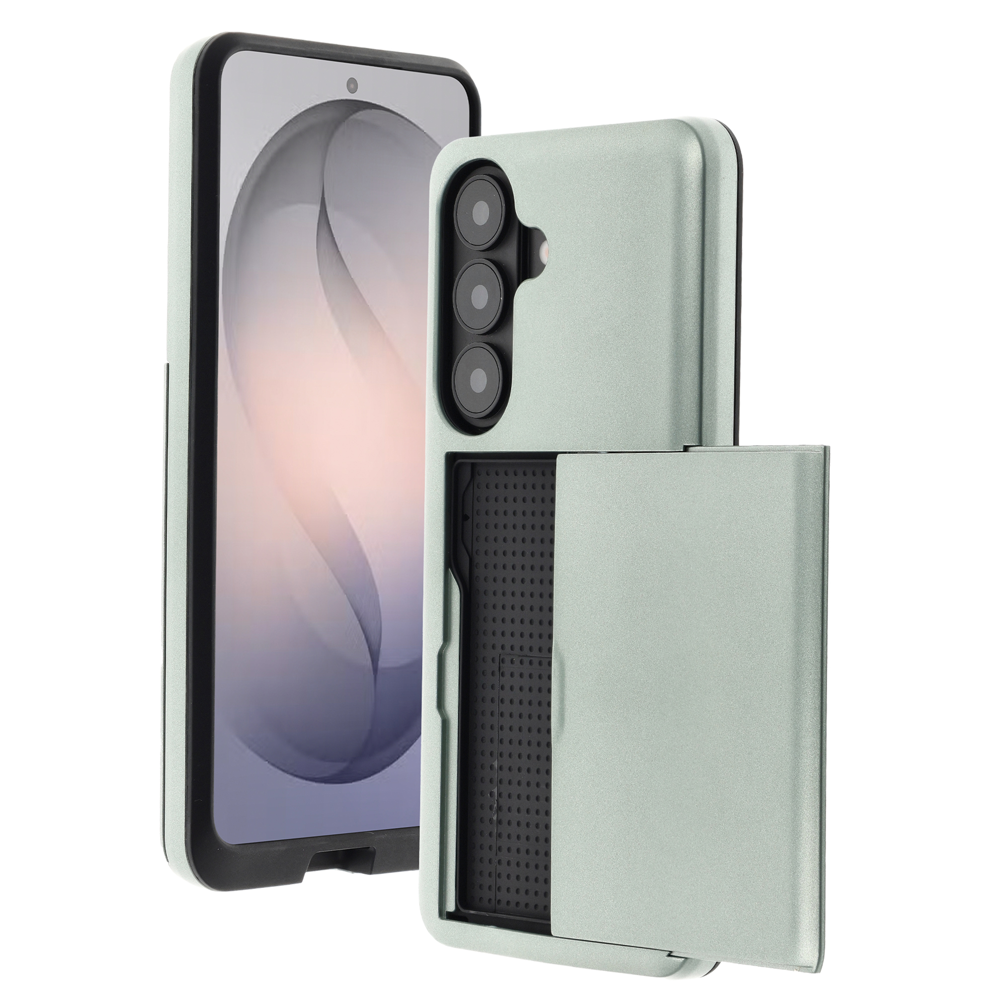 imoshion Backcover met pasjeshouder voor de Samsung Galaxy S26 - Groen