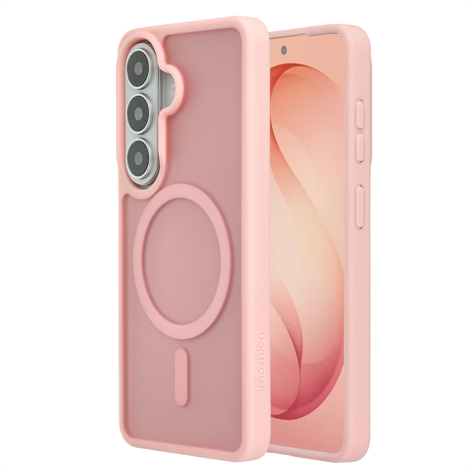 imoshion Color Guard Backcover met MagSafe voor de Samsung Galaxy S26 Plus - Lichtroze