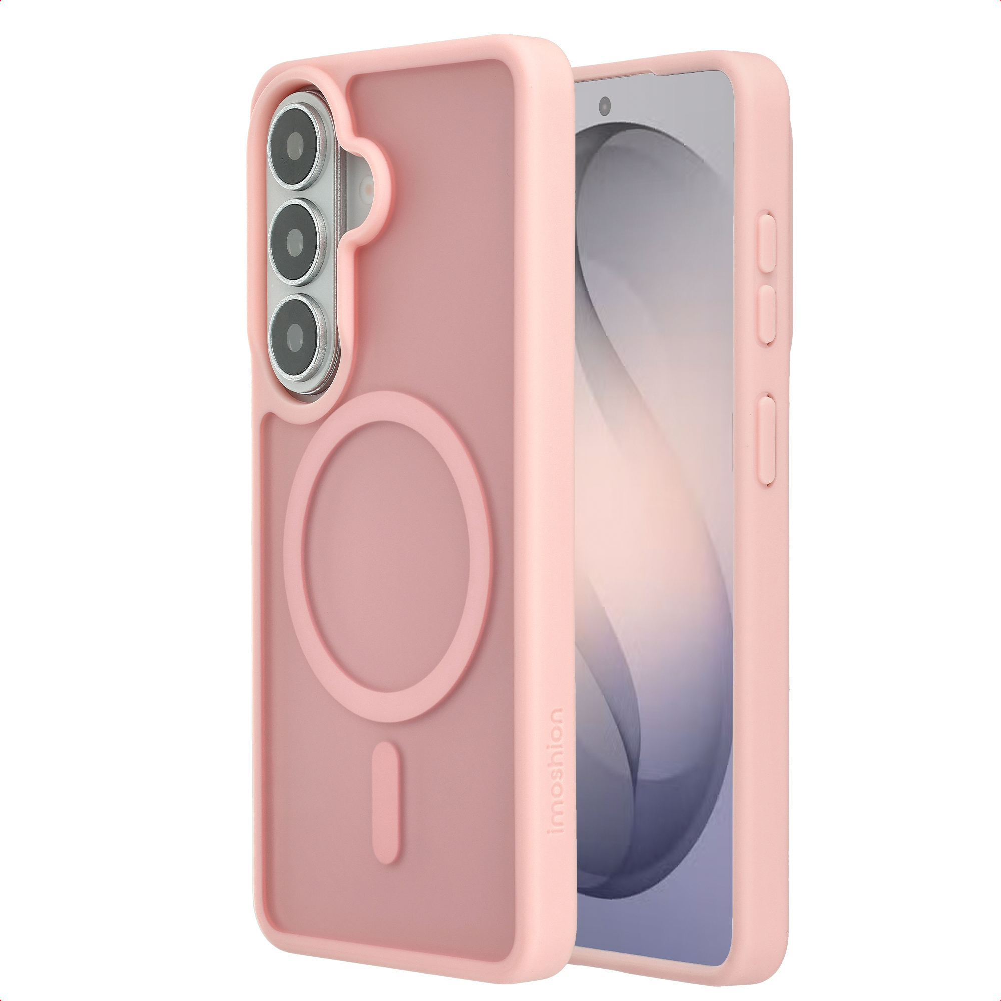 imoshion Coque Color Guard avec MagSafe Samsung Galaxy S26 - Rose clair
