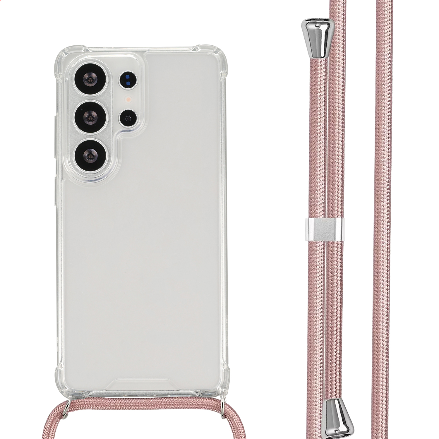 imoshion Transparante Backcover met koord voor de Samsung Galaxy S26 Ultra - Rosé Goud