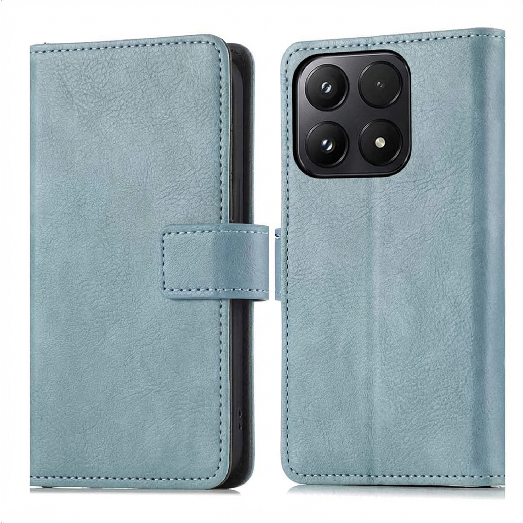 imoshion Luxe Bookcase voor de Xiaomi 17 - Lichtblauw