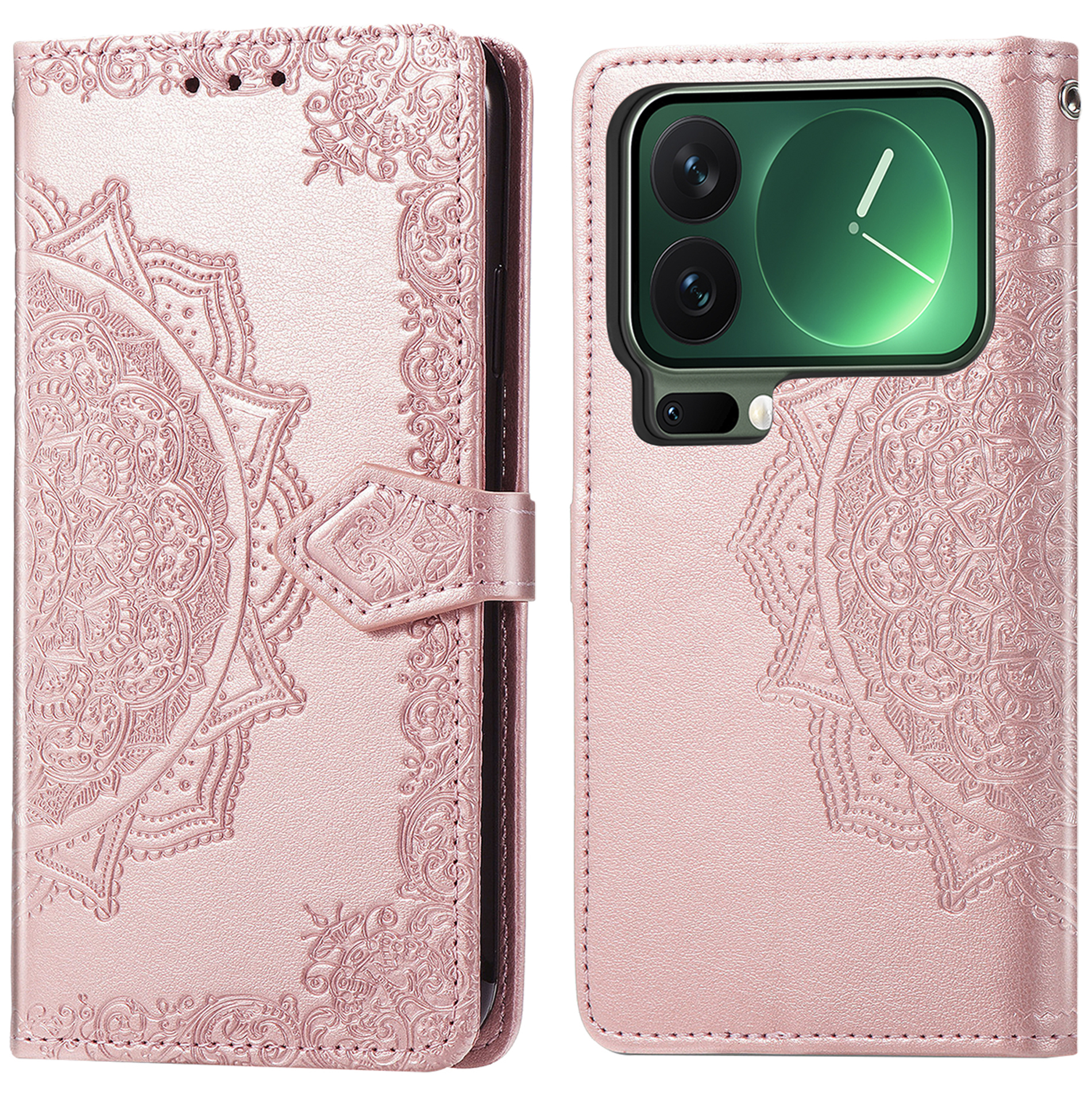 imoshion Mandala Bookcase voor de Xiaomi 17 Pro Max - Rose Gold