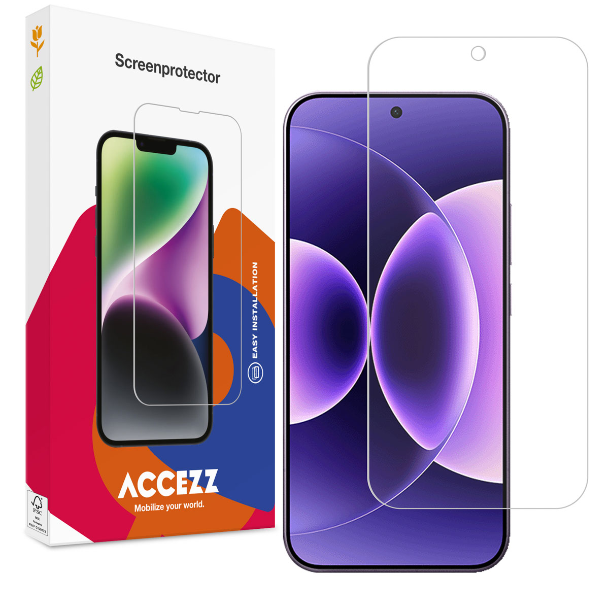 Accezz Gehard Glas Screenprotector voor de Xiaomi 17 Pro Max / Xiaomi 17 Ultra