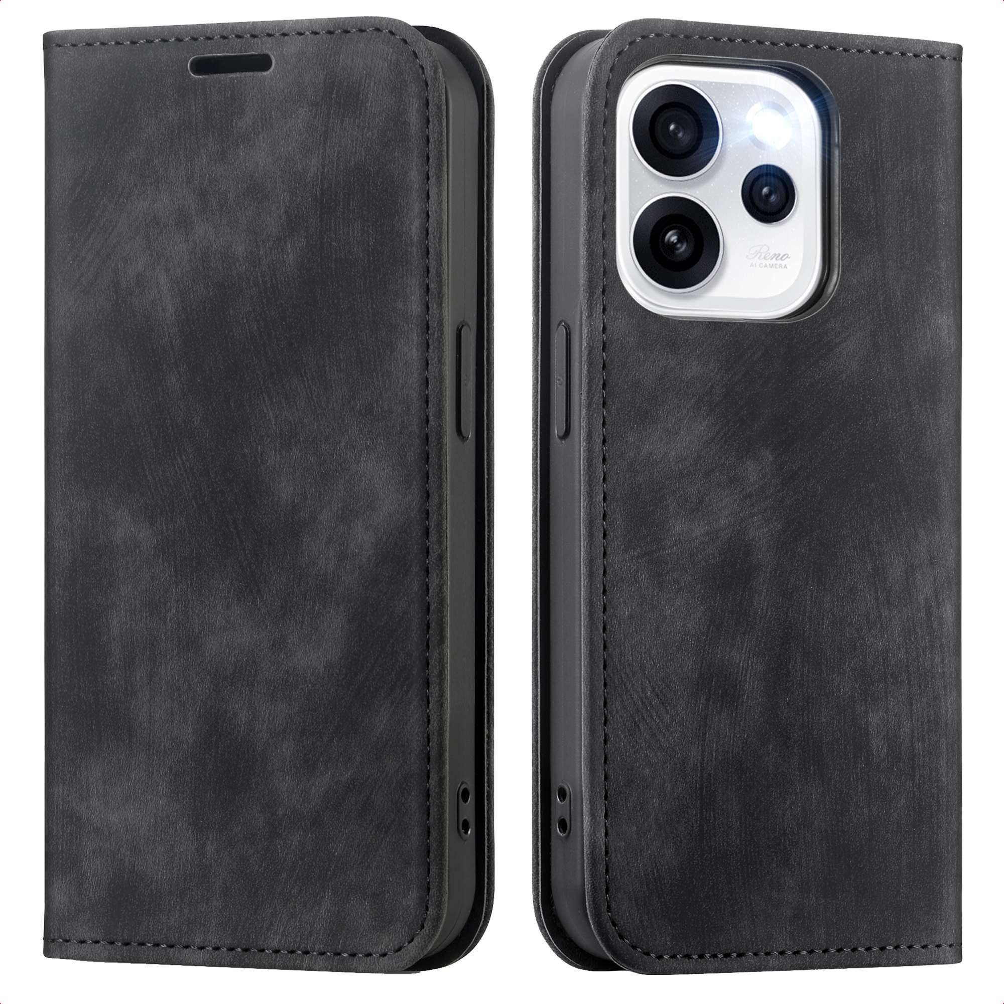 imoshion Slim Bookcase voor de Oppo Reno15 Pro (5G) - Zwart