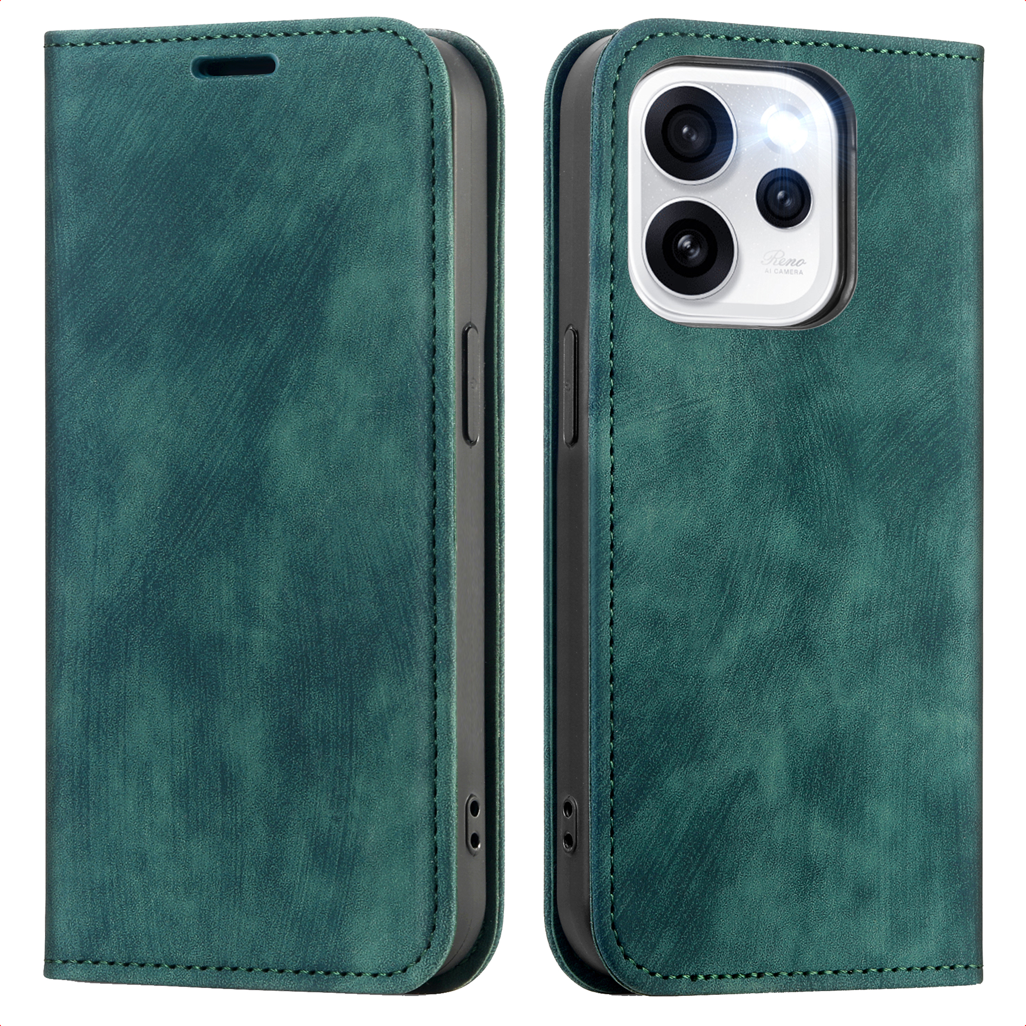 imoshion Slim Bookcase voor de Oppo Reno15 Pro (5G) - Groen