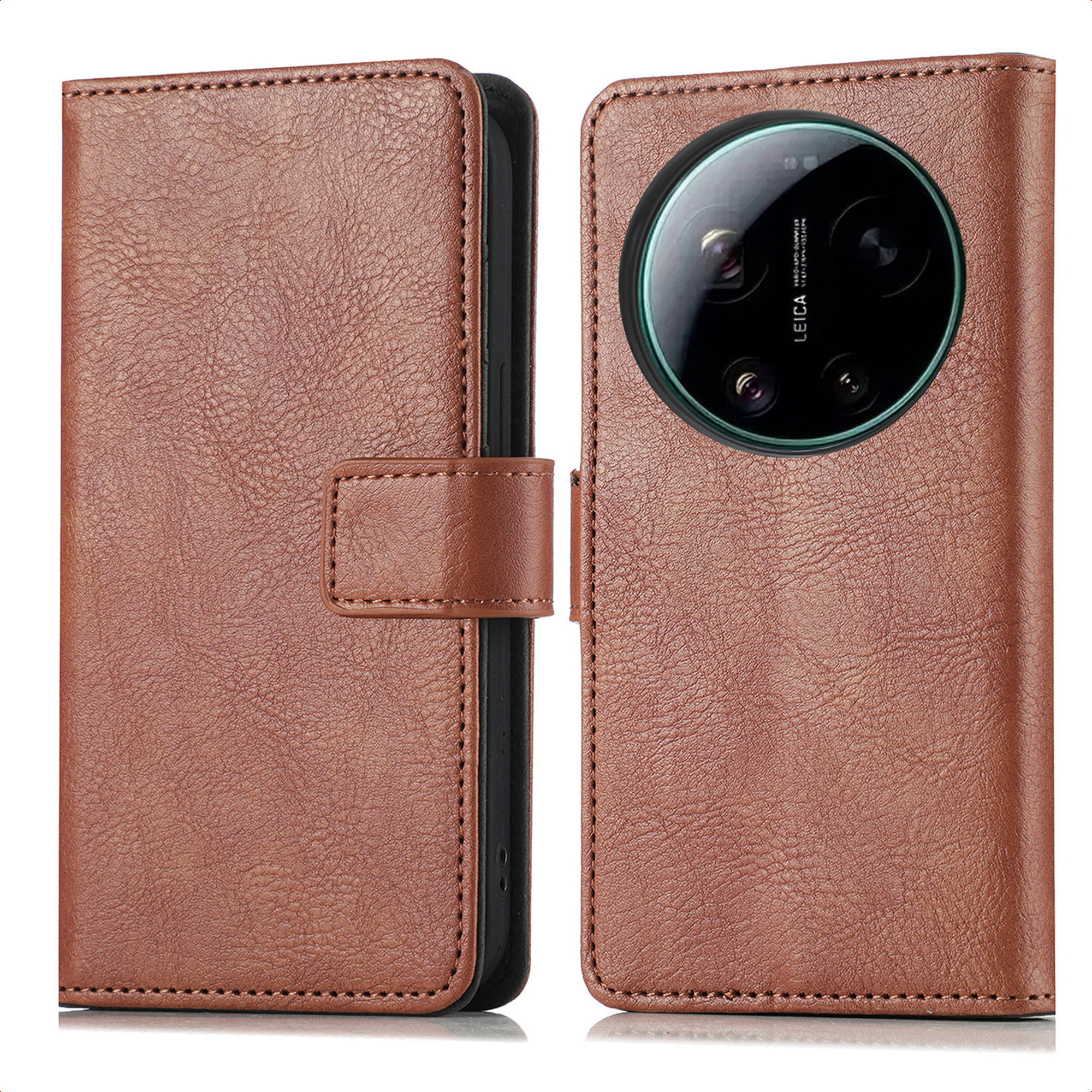imoshion Luxe Bookcase voor de Xiaomi 17 Ultra - Bruin