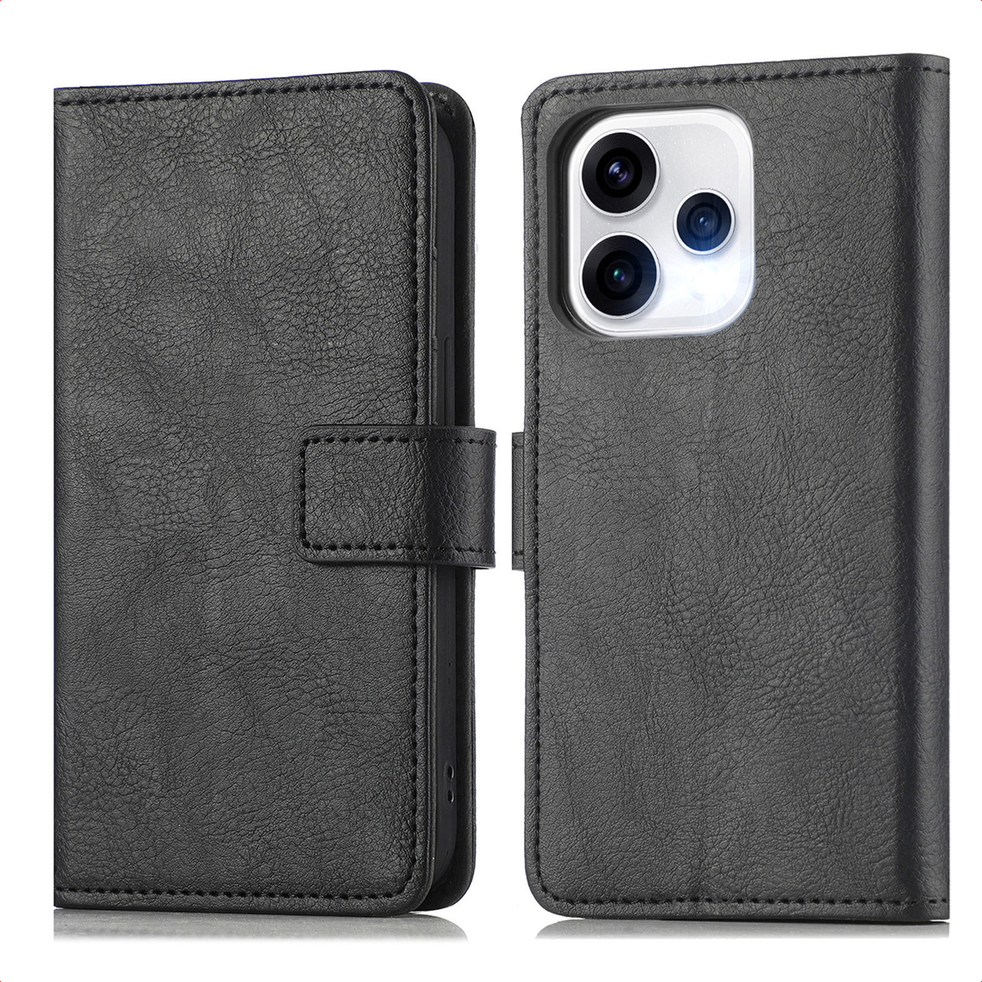 imoshion Luxe Bookcase voor de Oppo Reno15 (5G) - Zwart