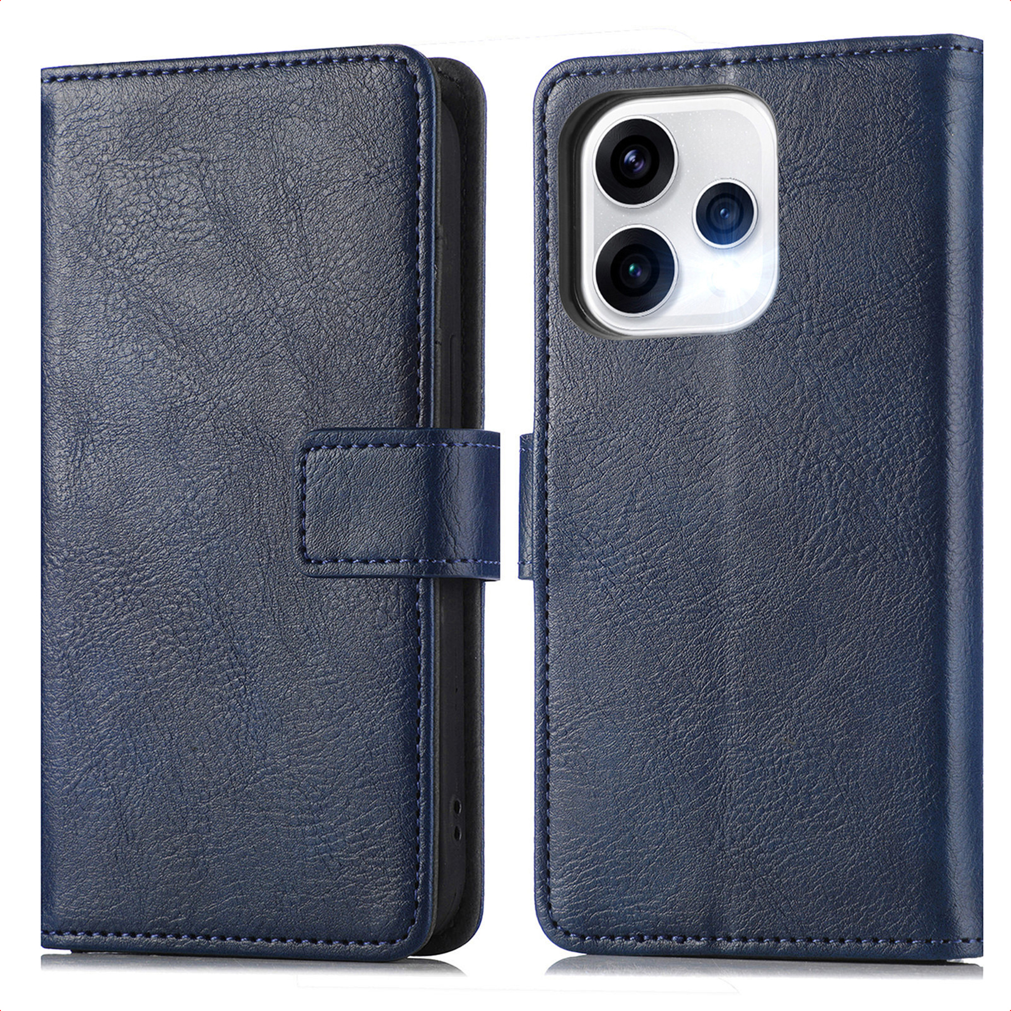 imoshion Luxe Bookcase voor de Oppo Reno15 (5G) - Donkerblauw
