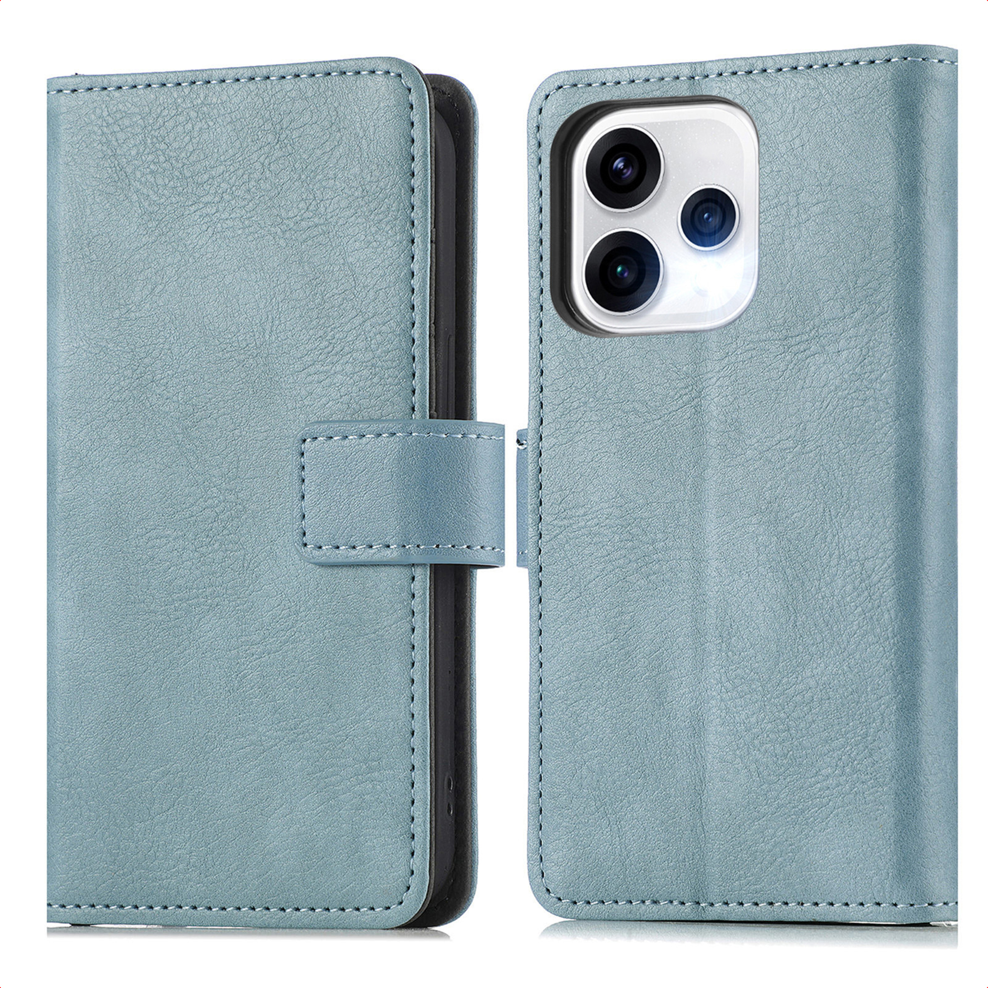 imoshion Luxe Bookcase voor de Oppo Reno15 (5G) - Lichtblauw