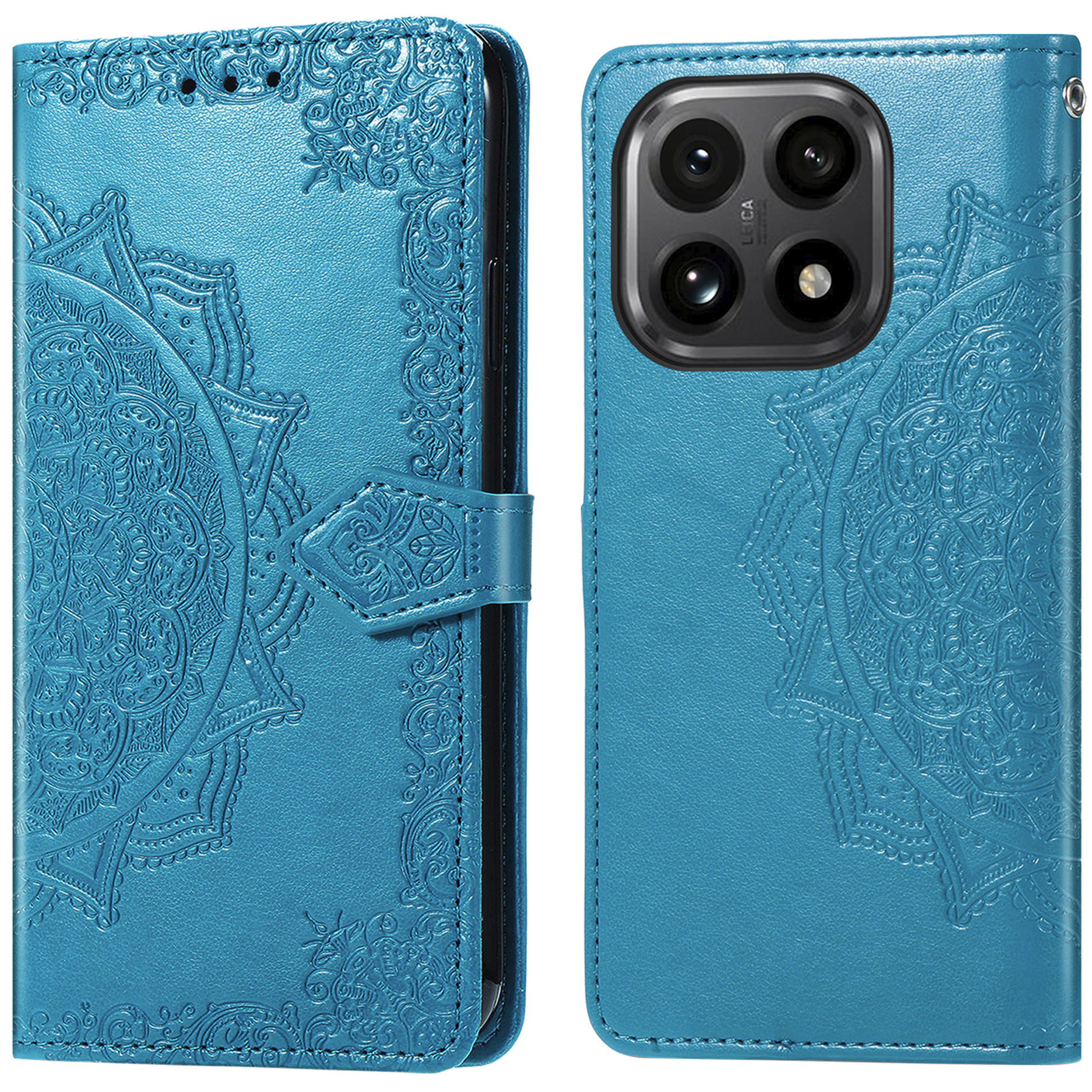 imoshion Mandala Bookcase voor de Xiaomi 15T - Turquoise
