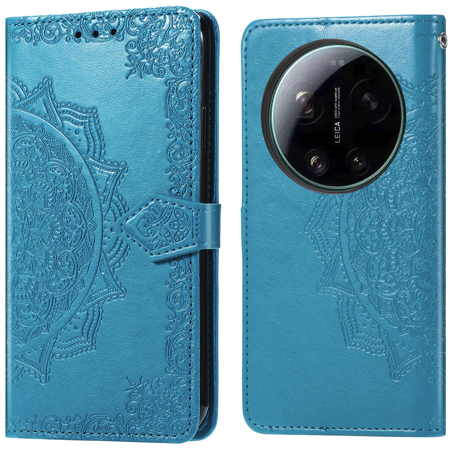 imoshion Mandala Bookcase voor de Xiaomi 17 Ultra - Turquoise