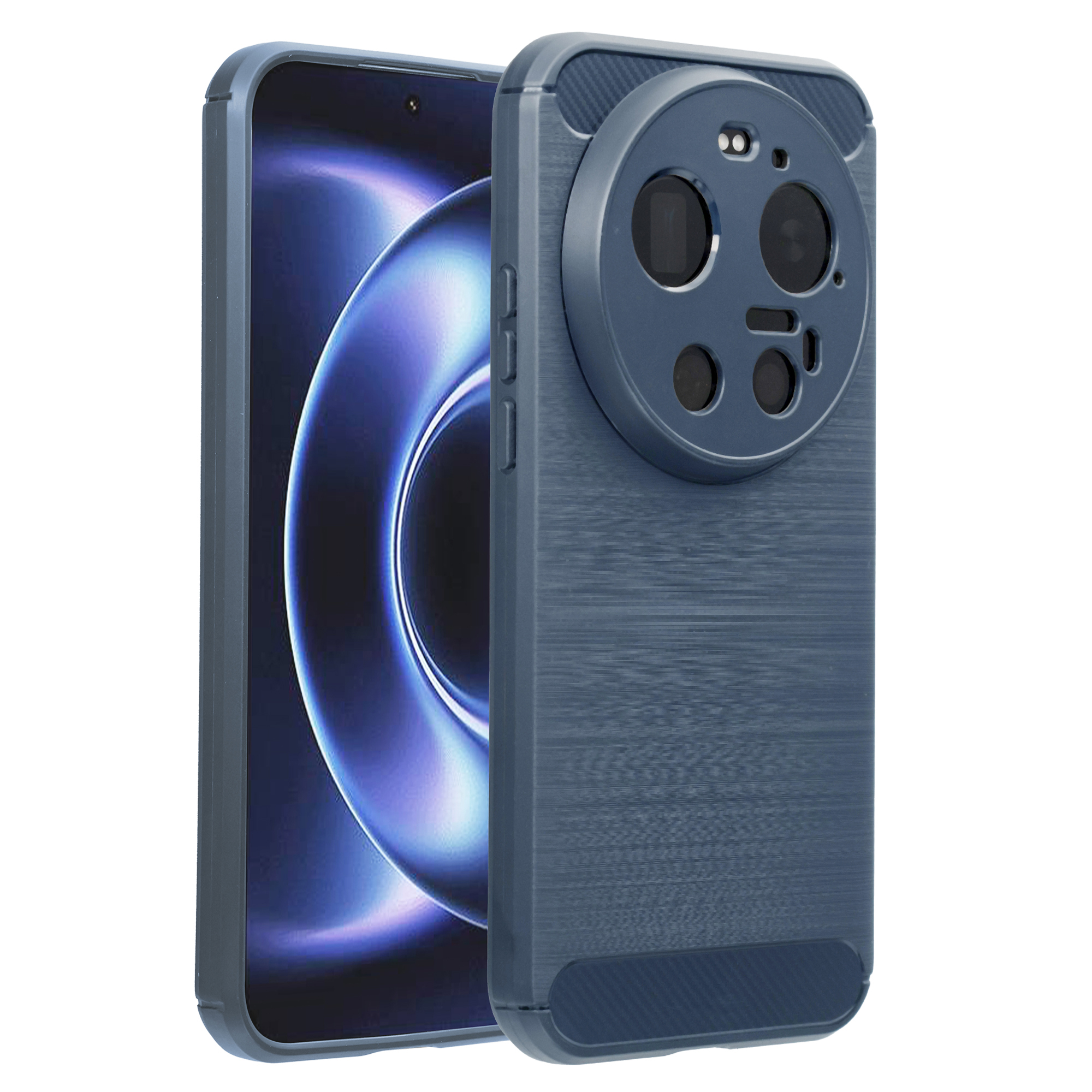 imoshion Coque Brushed Xiaomi 17 Ultra - Bleu foncé