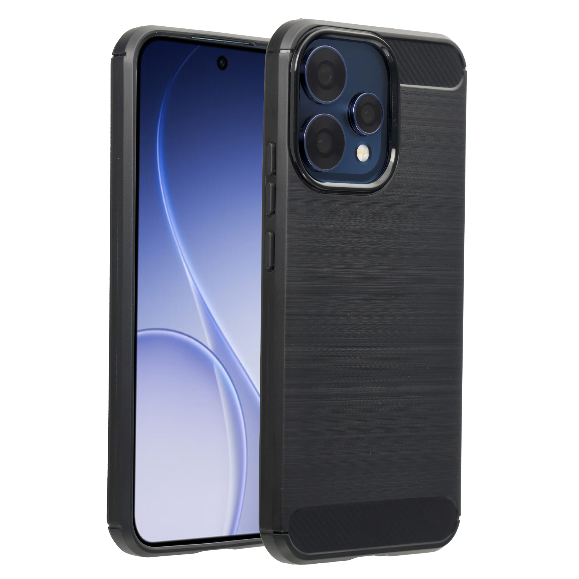 imoshion Coque Brushed Oppo Reno15 (5G) - Noir