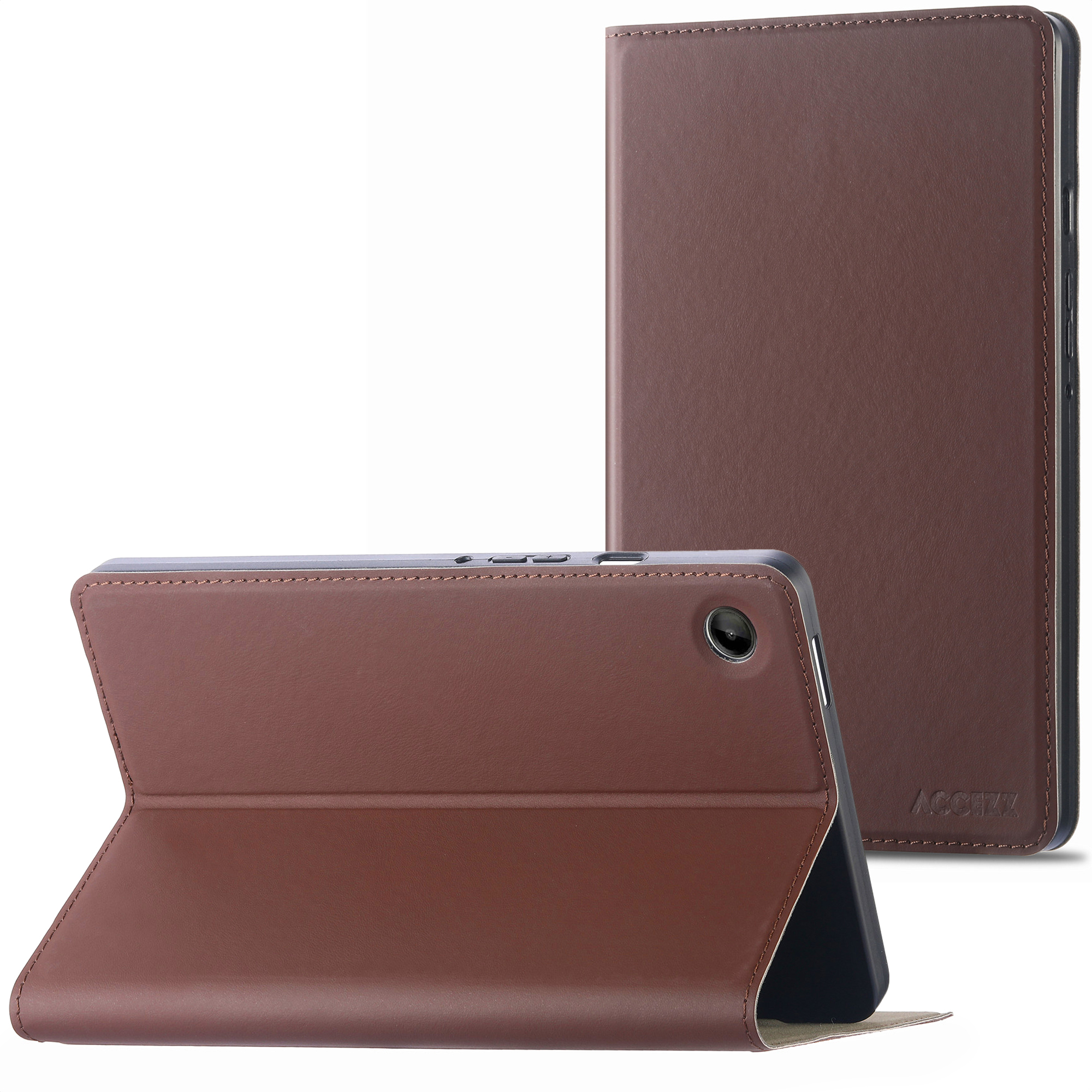 Accezz Coque tablette Classic Samsung Galaxy Tab A11 Plus - Marron