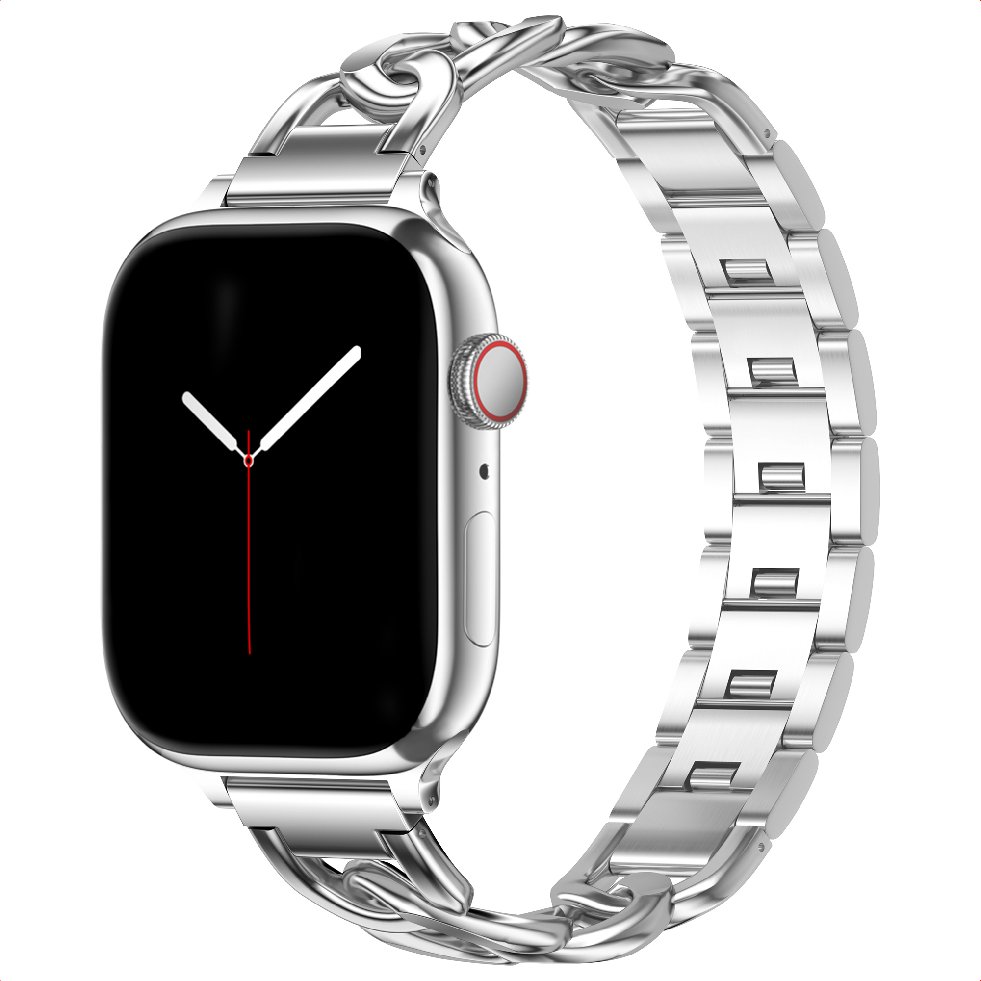 Selencia Bracelet Chain Apple Watch | 38/40/41/42 mm - Argent