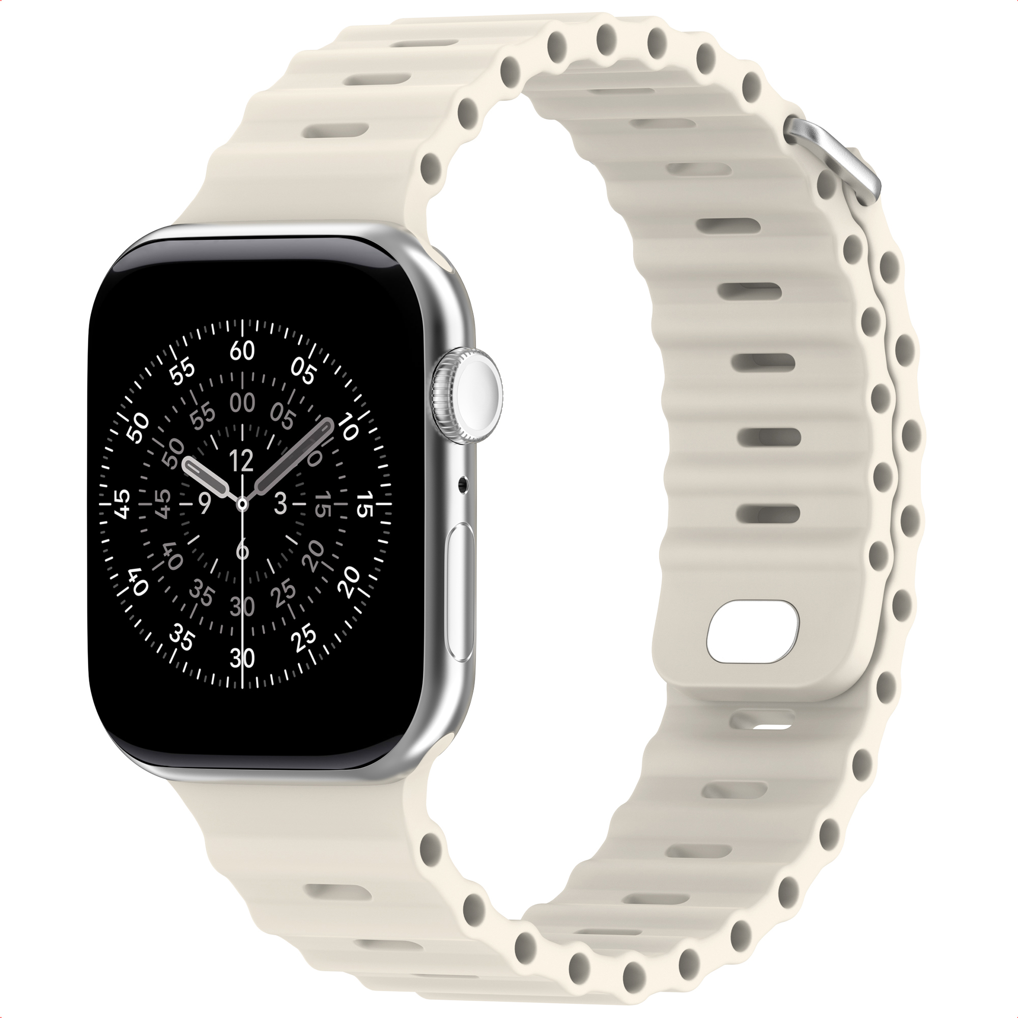 Accezz Ocean bandje voor de Apple Watch | 38/40/41/42 mm - Sterrenlicht