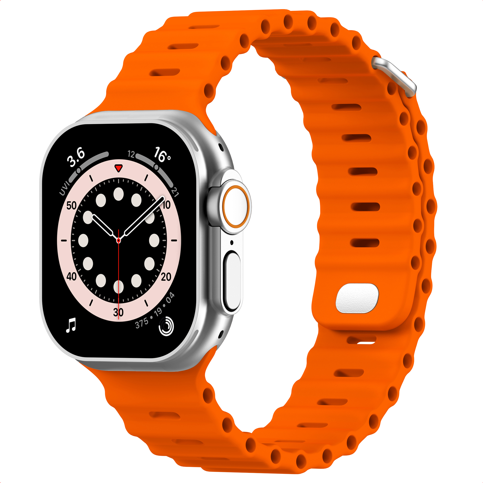 Accezz Bracelet Ocean Apple Watch | 44/45/46/49 mm - Orange