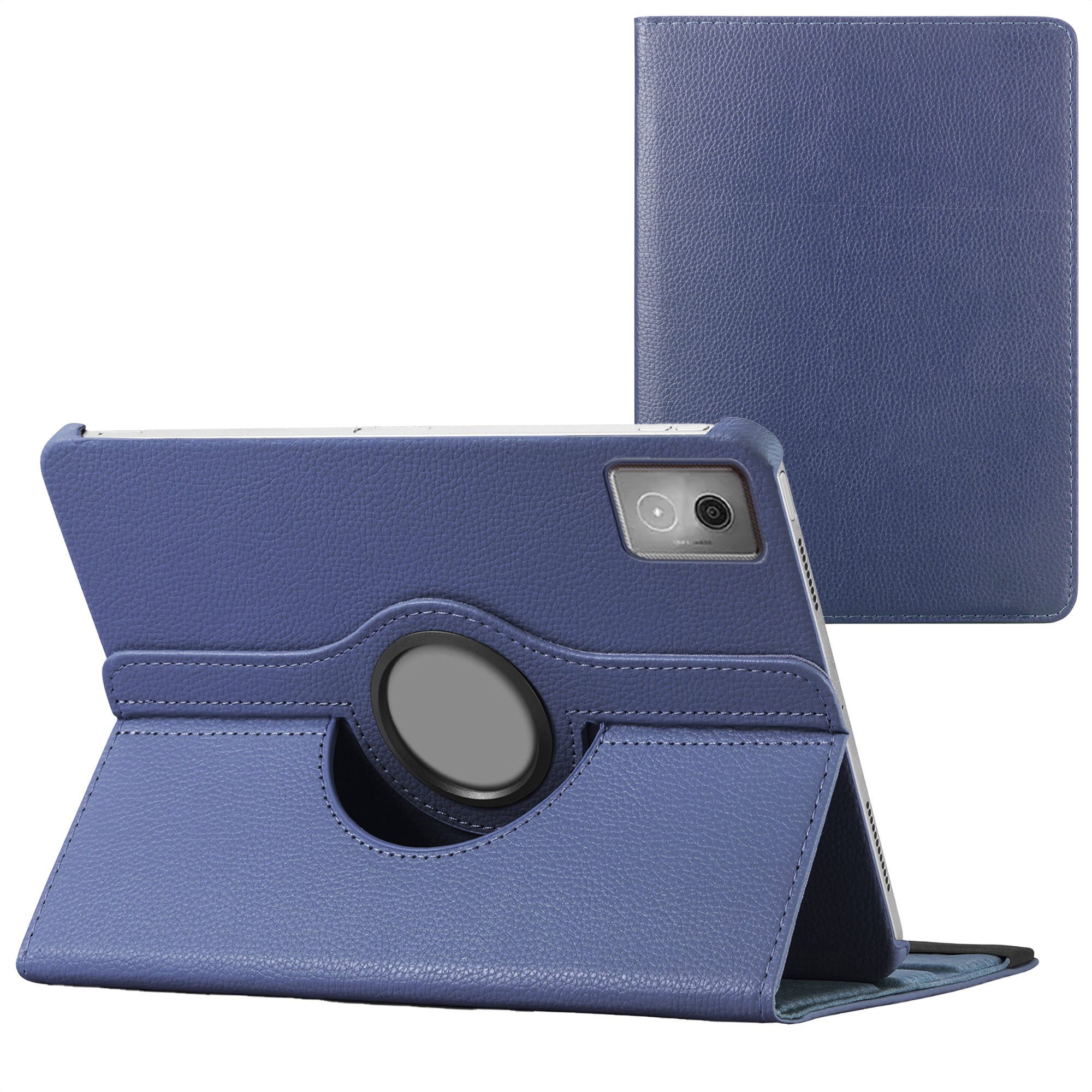 imoshion 360° draaibare Bookcase voor de Lenovo Idea Tab - Donkerblauw