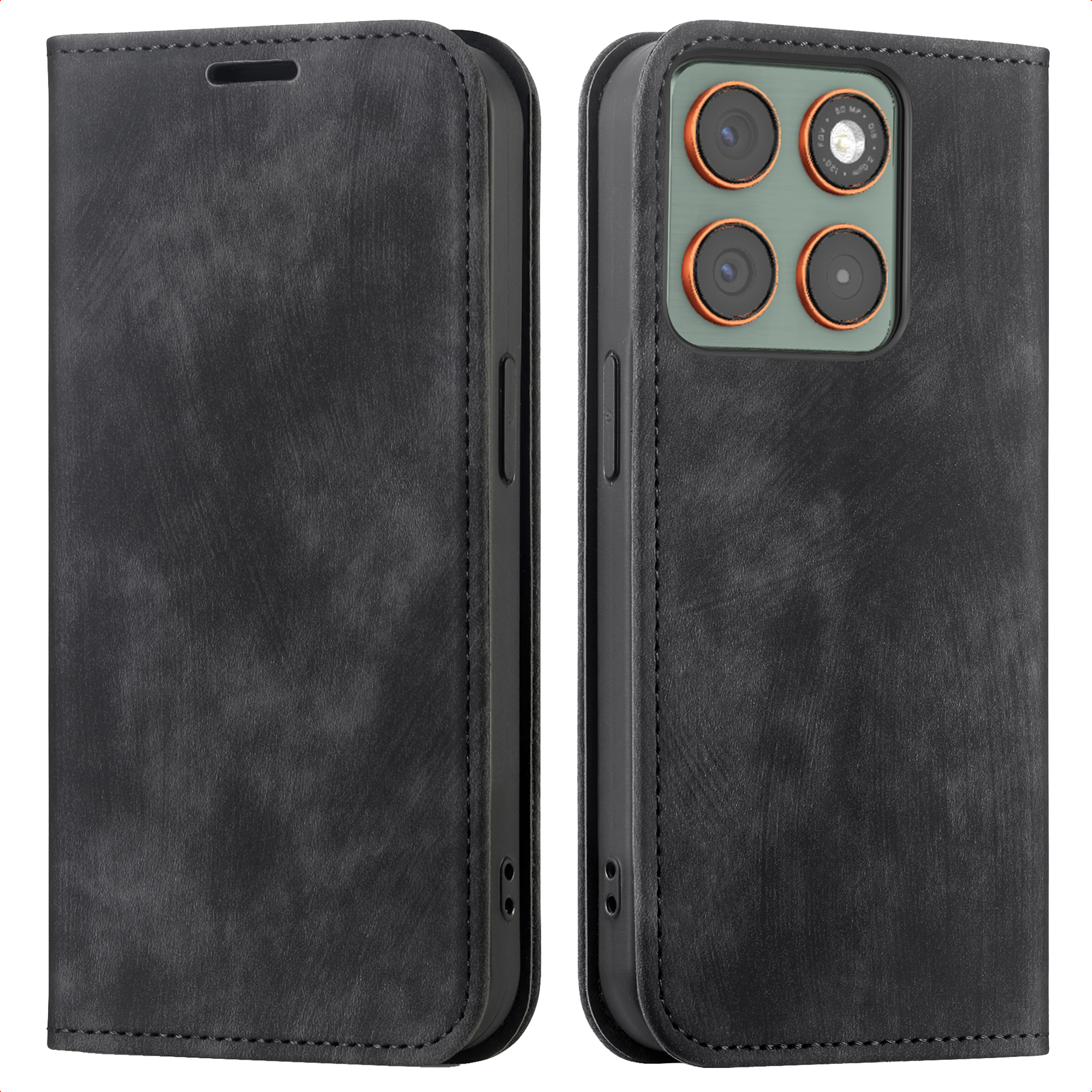 imoshion Slim Bookcase voor de Motorola Edge 70 - Zwart