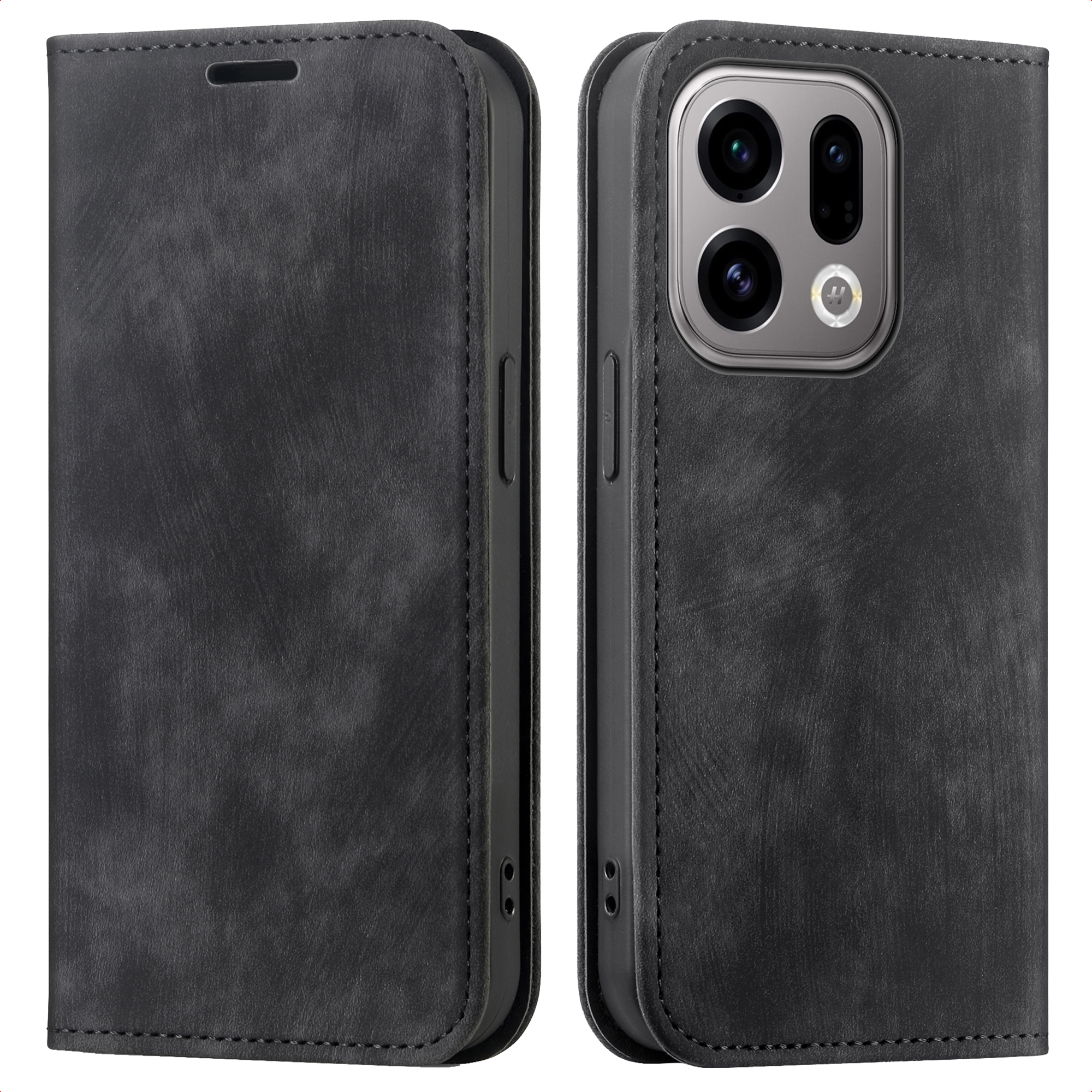 imoshion Slim Bookcase voor de Oppo Find X9 - Zwart