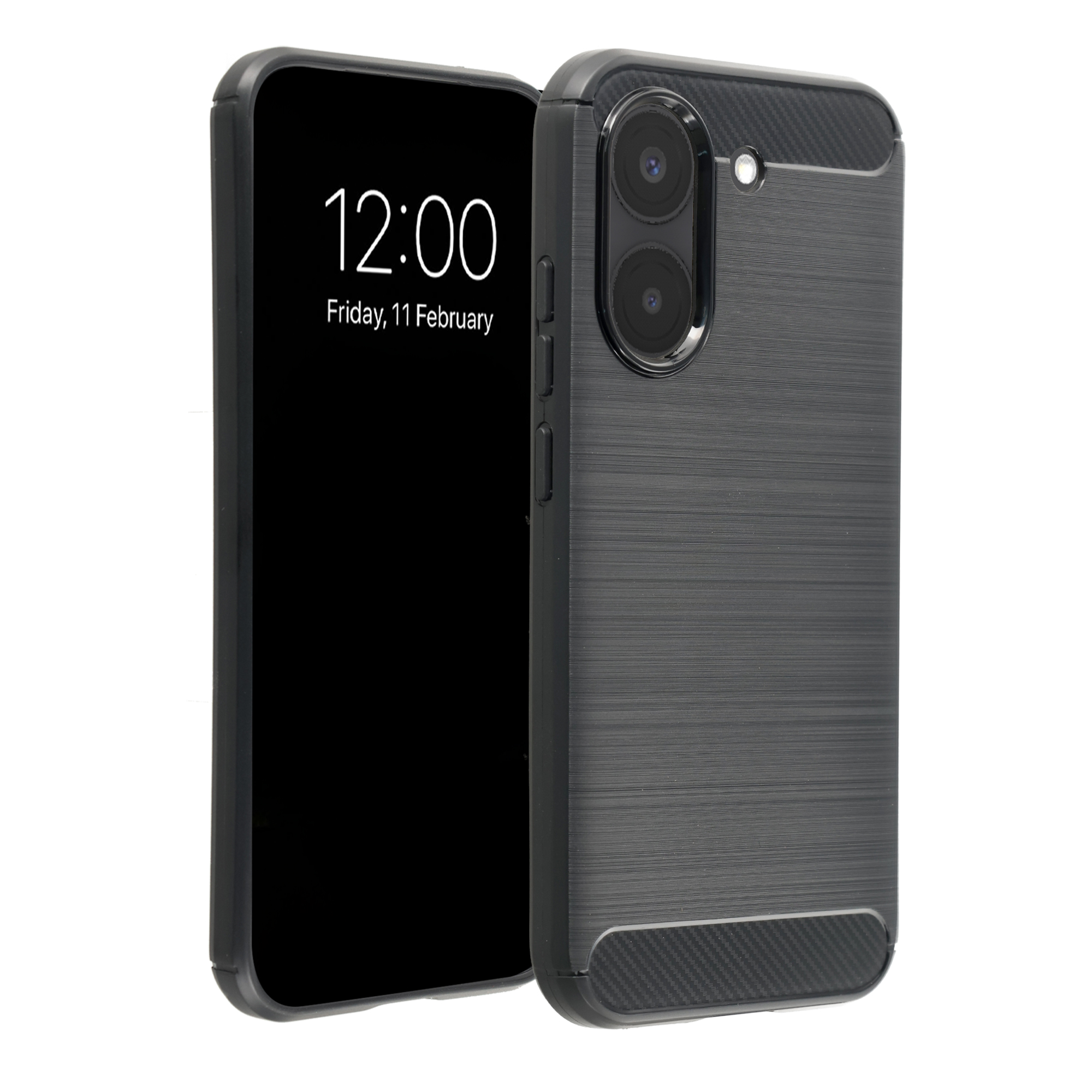 imoshion Brushed Backcover voor de Xiaomi Poco X8 Pro - Zwart