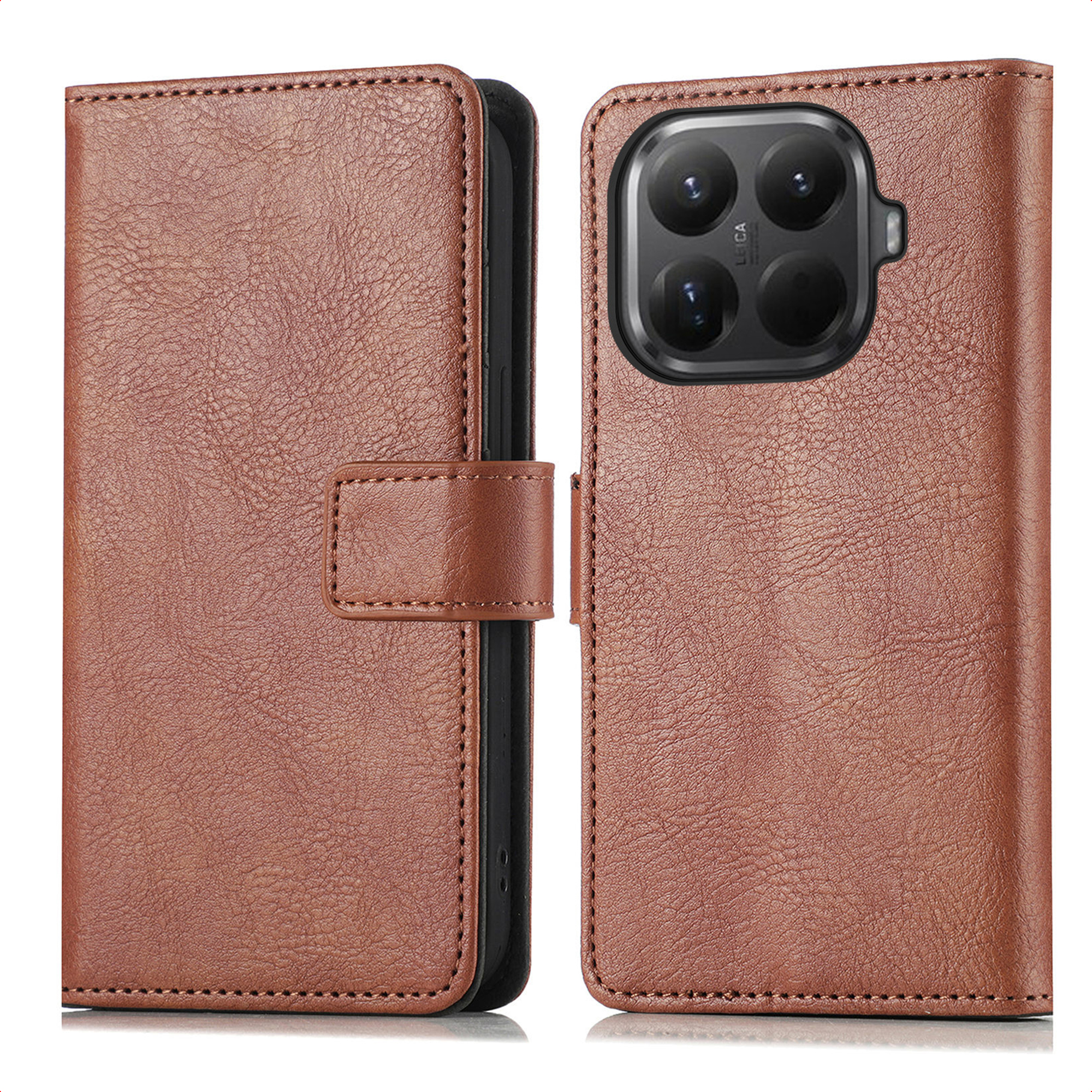 imoshion Luxe Bookcase voor de Xiaomi 17T - Bruin