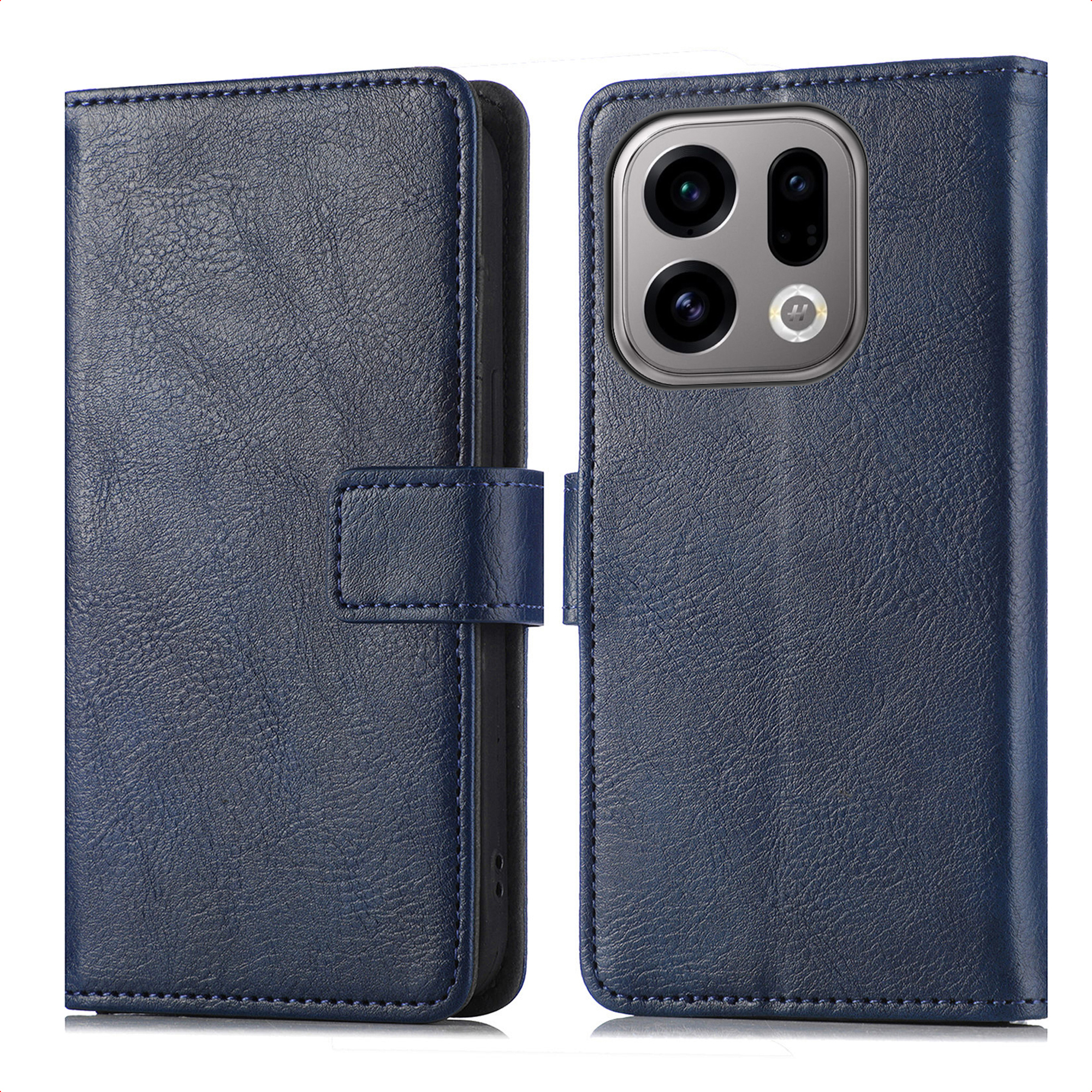 imoshion Luxe Bookcase voor de Oppo Find X9 - Donkerblauw