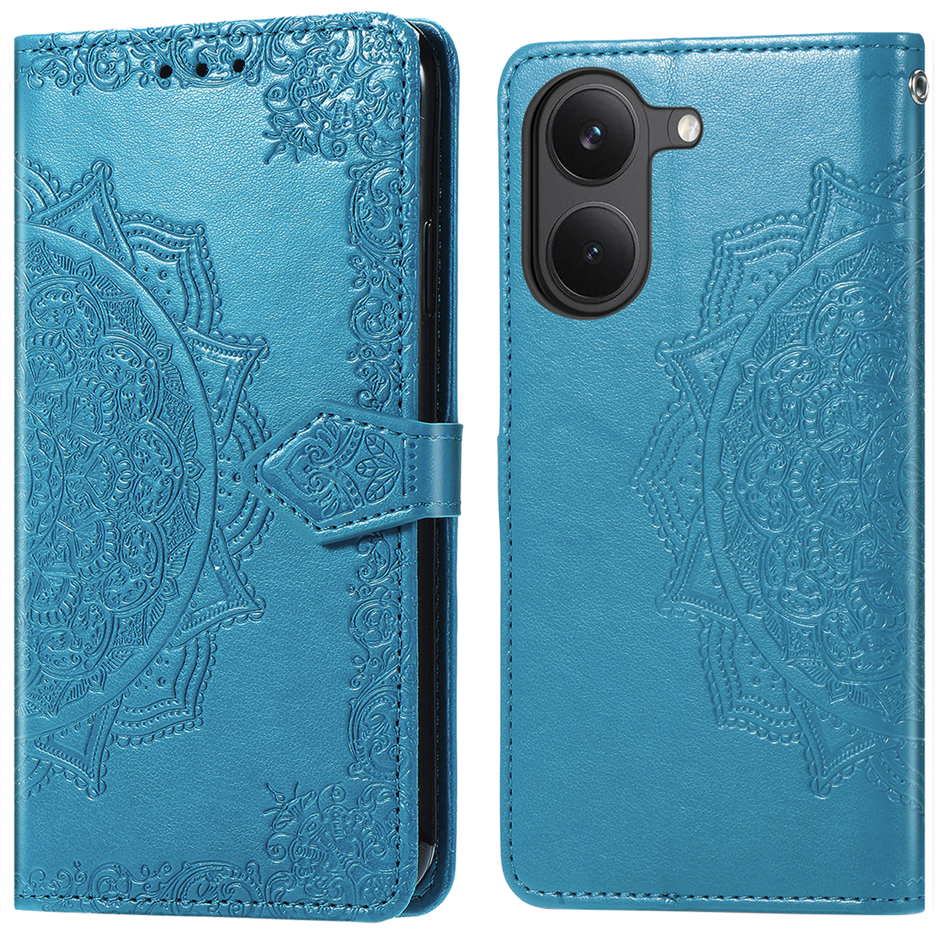imoshion Mandala Bookcase voor de Xiaomi Poco X8 Pro - Turquoise