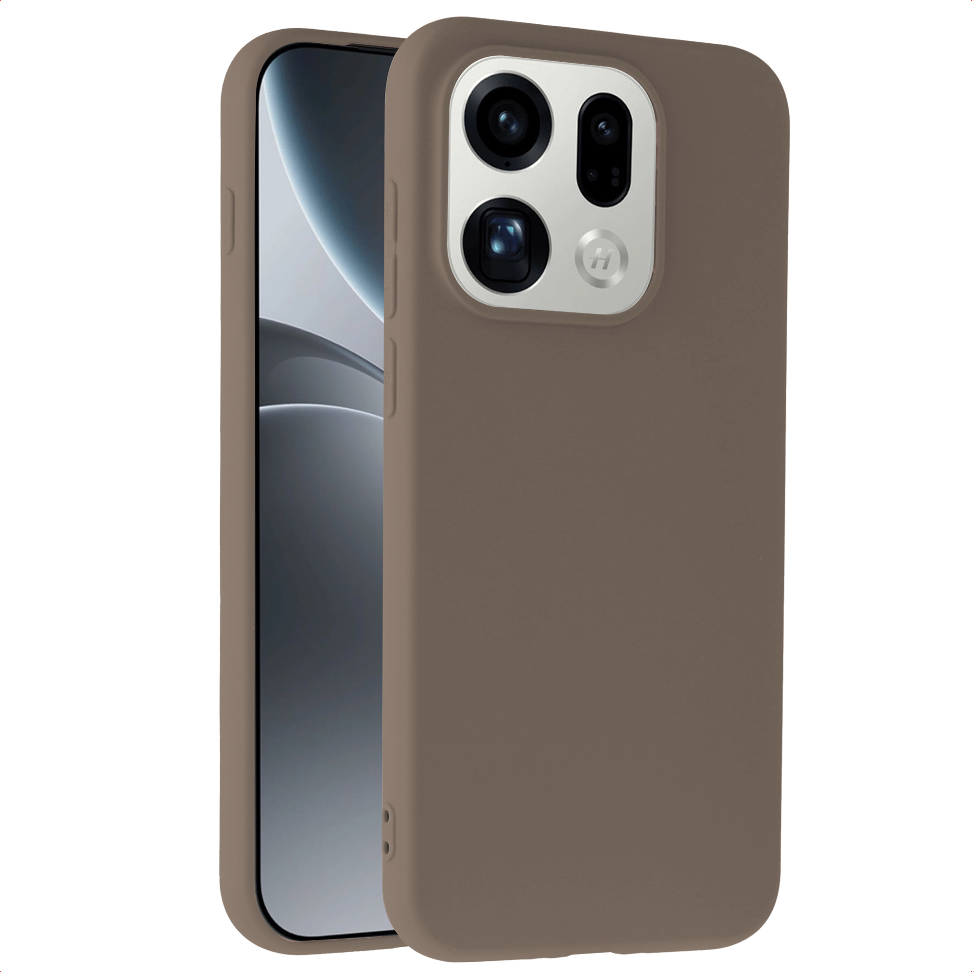 imoshion Coque Couleur Oppo Find X9 - Marron