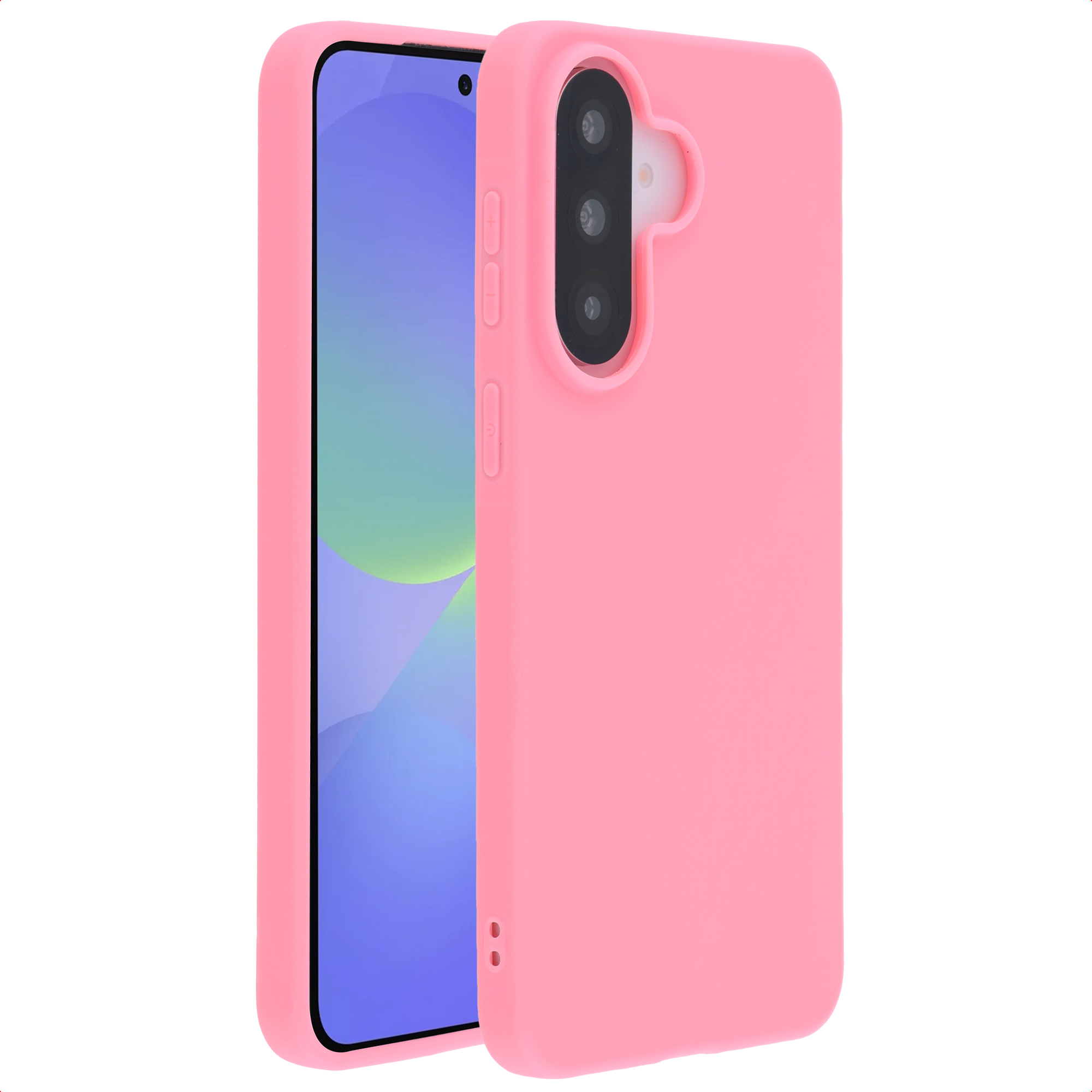 imoshion Coque Couleur Samsung Galaxy A37 (5G) - Bubblegum Pink